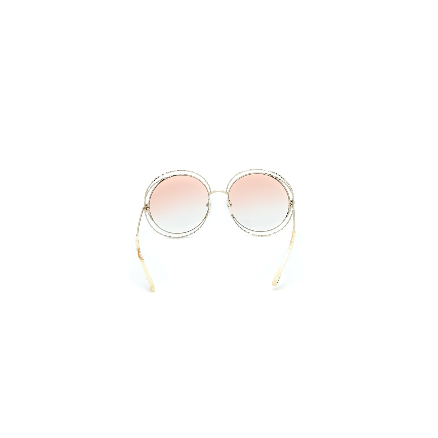 Chloe Round Heart Sunglasses Light Purple