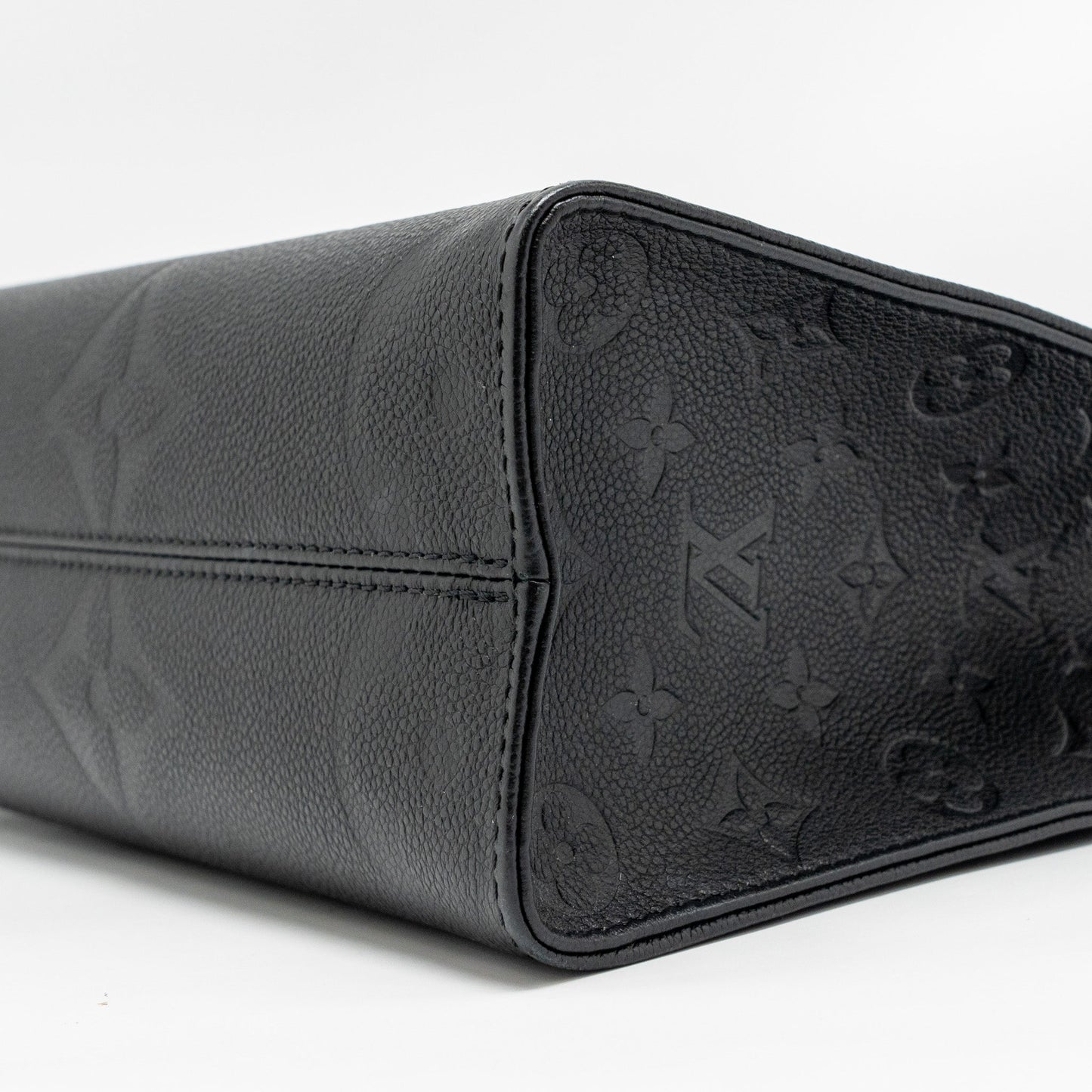 Louis Vuitton Onthego Pm Monogram Empreinte Leather Black GHW