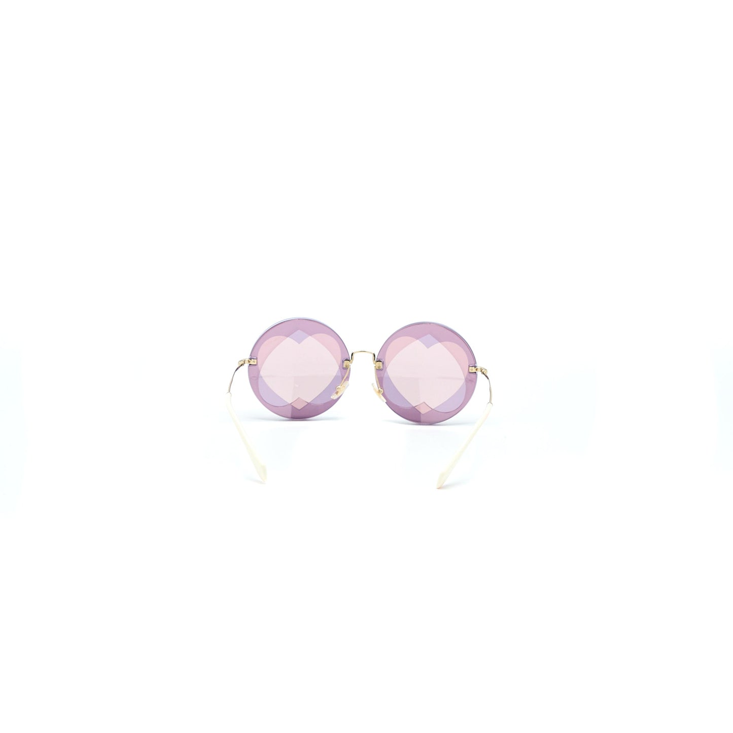 Miumiu Round Sunglasses Light Pink