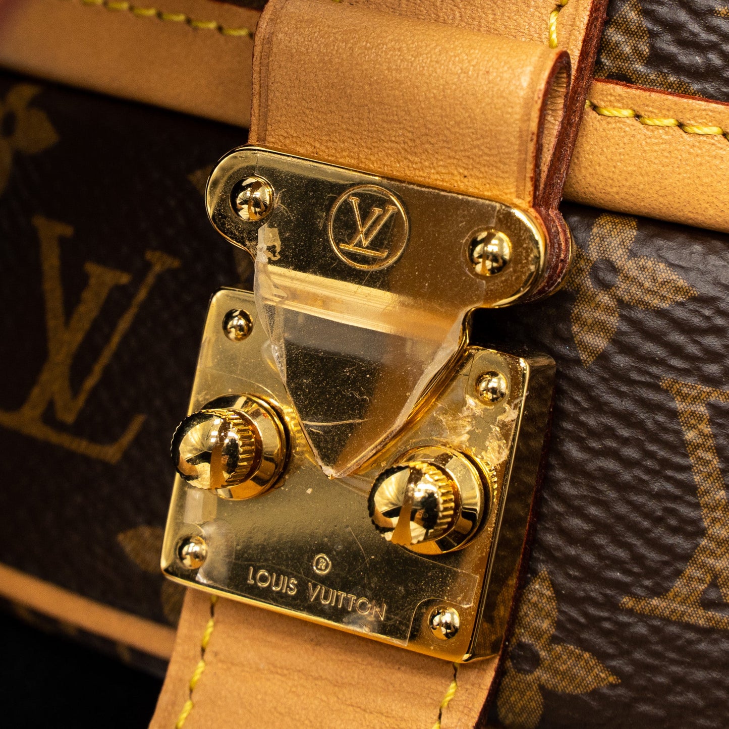 Louis Vuitton Petit Boite Chapeau Monogram Canvas GHW