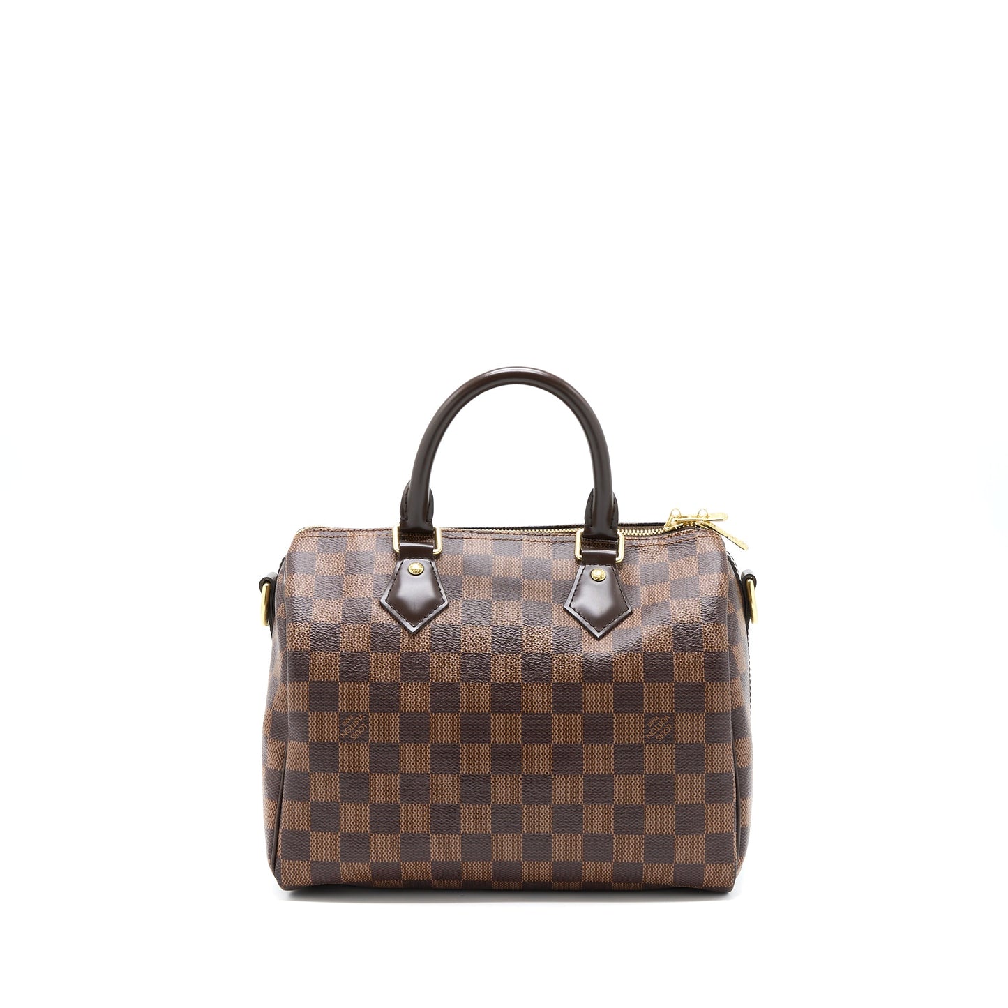 Louis Vuitton Speedy Bandouliere 25 Damier Ebene Canvas GHW