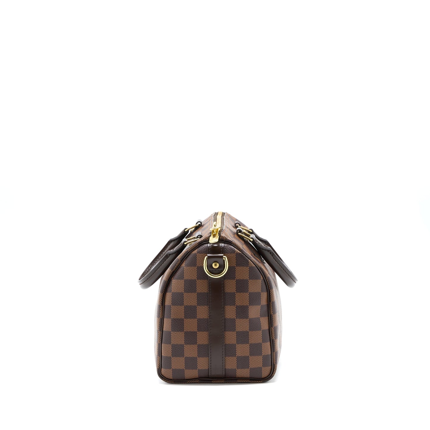 Louis Vuitton Speedy Bandouliere 25 Damier Ebene Canvas GHW