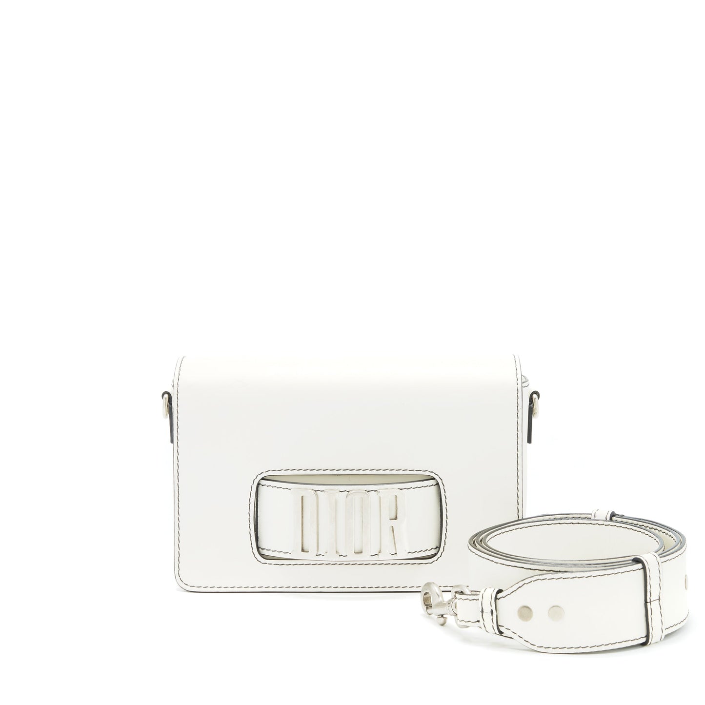 Dior Evolution Bag White GHW