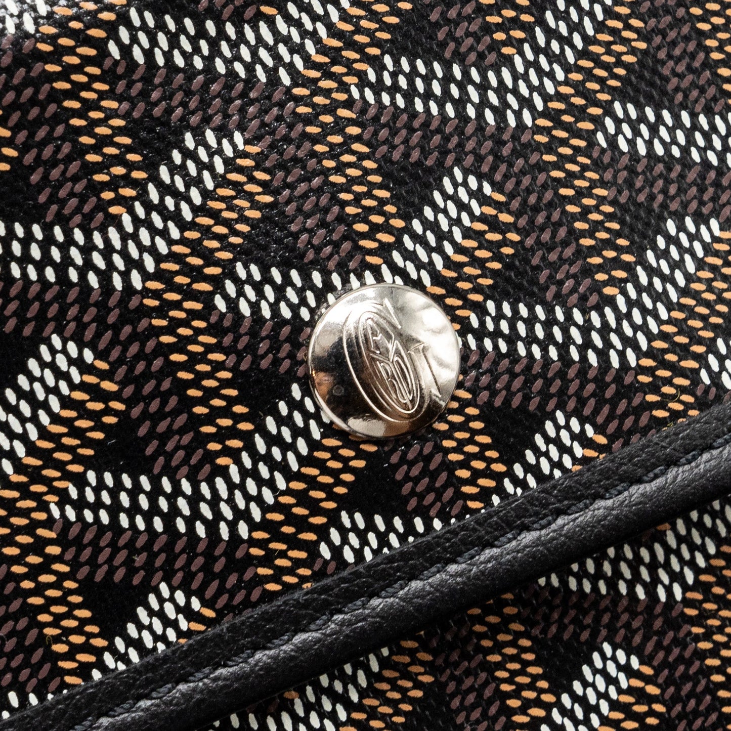 Goyard Saint Louis PM tote bag Goyardline canvas black SHW
