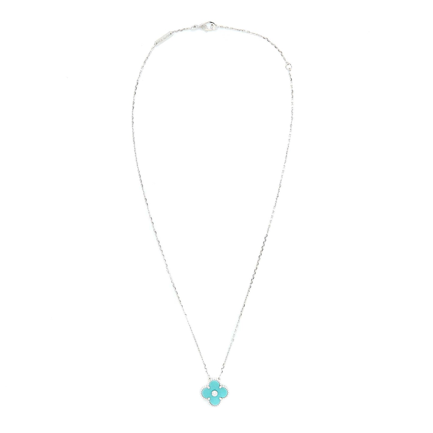 Van Cleef & Arpels 2022 Holiday Christmas Limited Alhambra Pendant