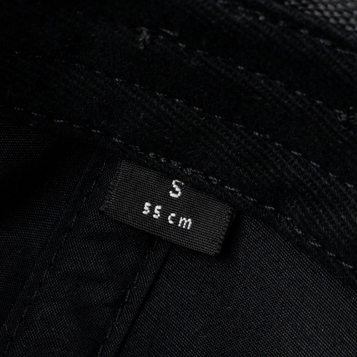 Balenciaga Size S BB MONOGRAM CAP BLACK