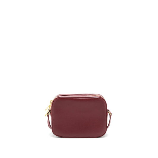 Saint Laurent/Ysl Mini Camera Bag Crossbody Bag Burgundy GHW