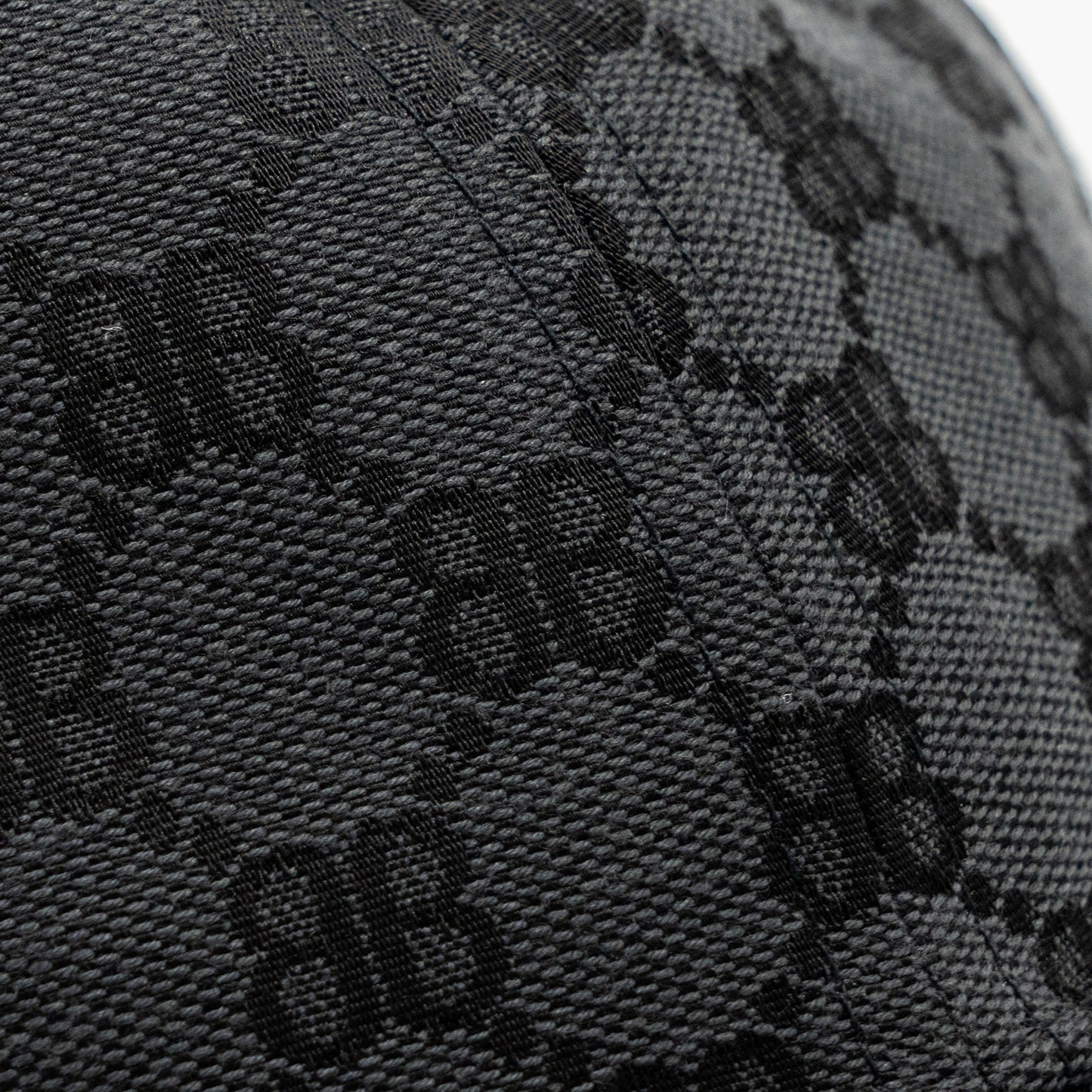 Balenciaga Size S BB MONOGRAM CAP BLACK