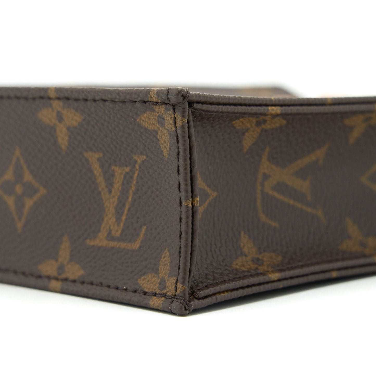 Louis Vuitton Petit Sac Plat Monogram Canvas GHW