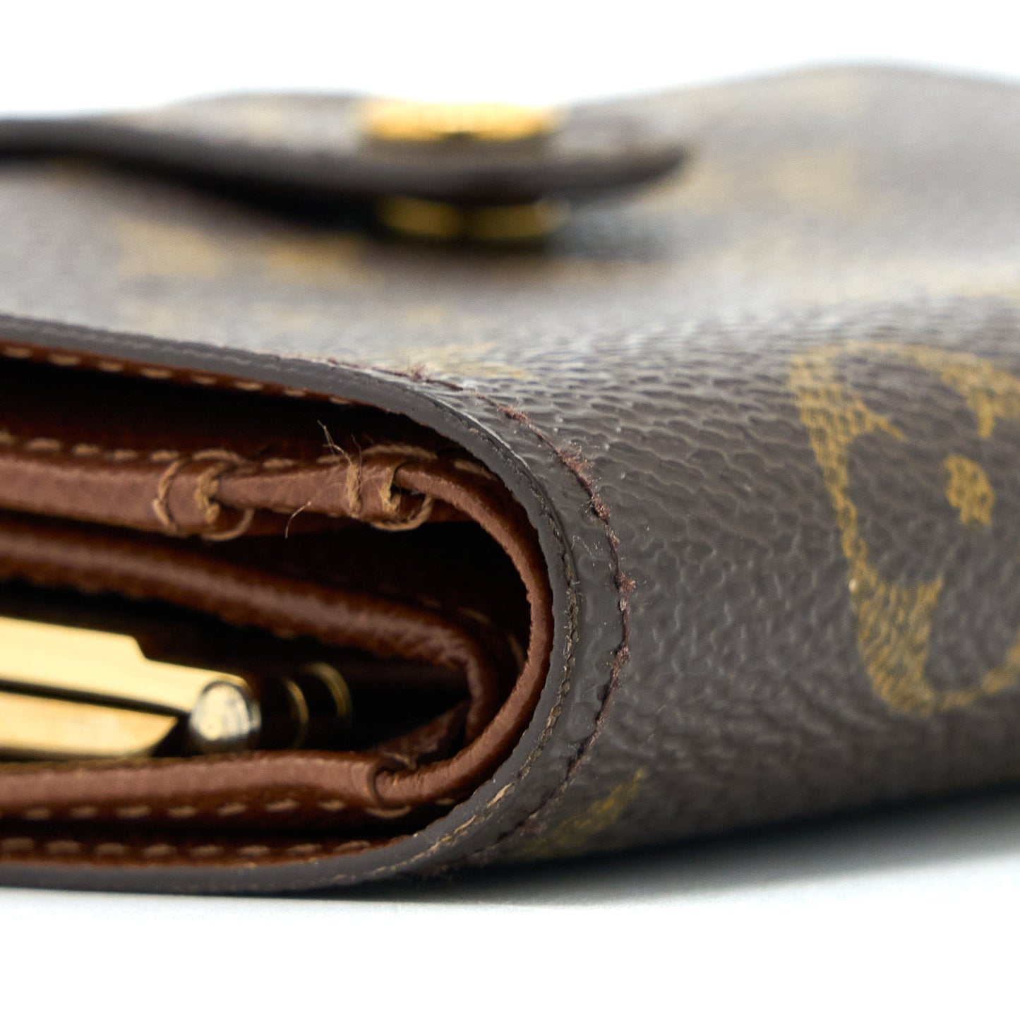 Louis Vuitton Monogram Porutomone Bievujenowa Bi-Fold Wallet GHW