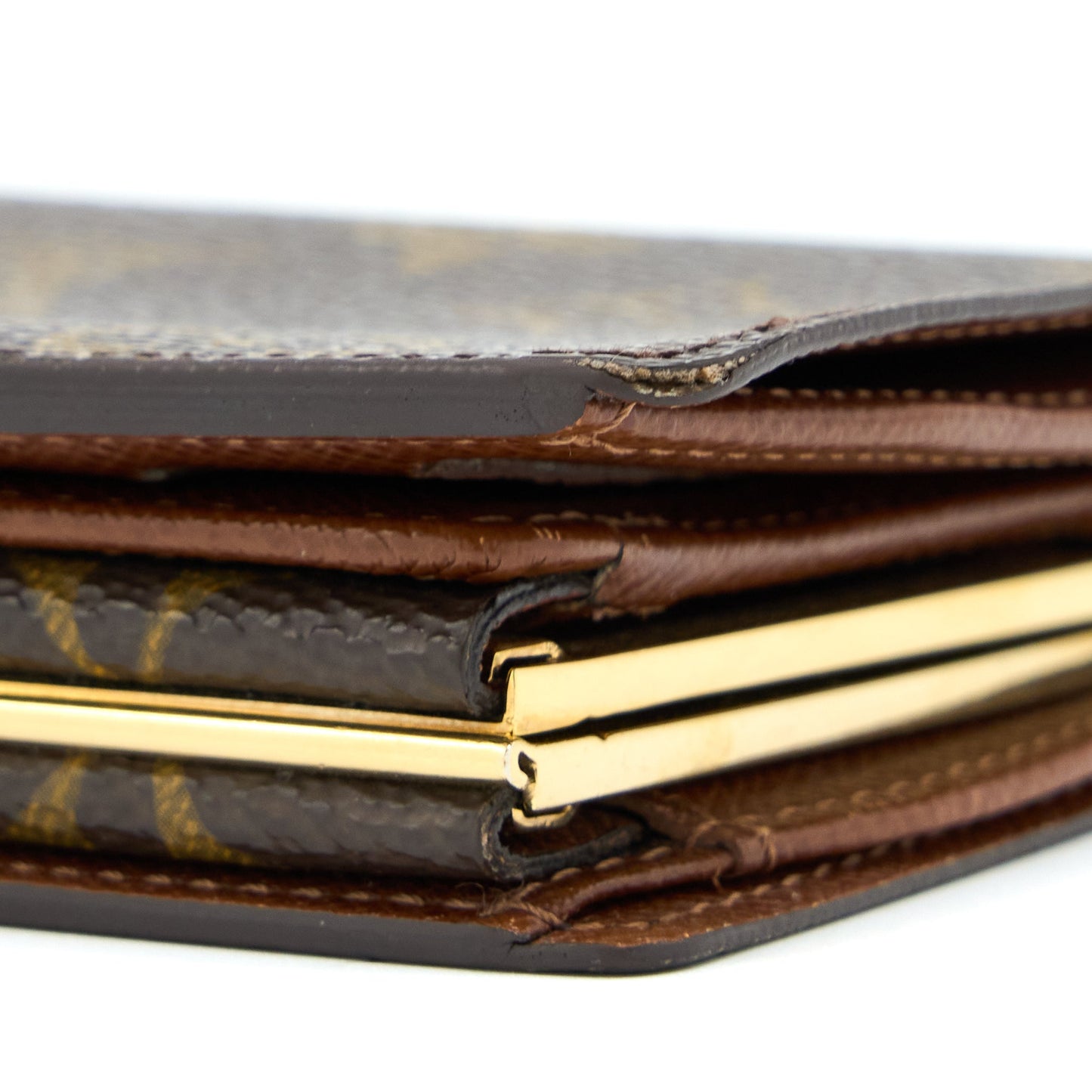 Louis Vuitton Monogram Porutomone Bievujenowa Bi-Fold Wallet GHW