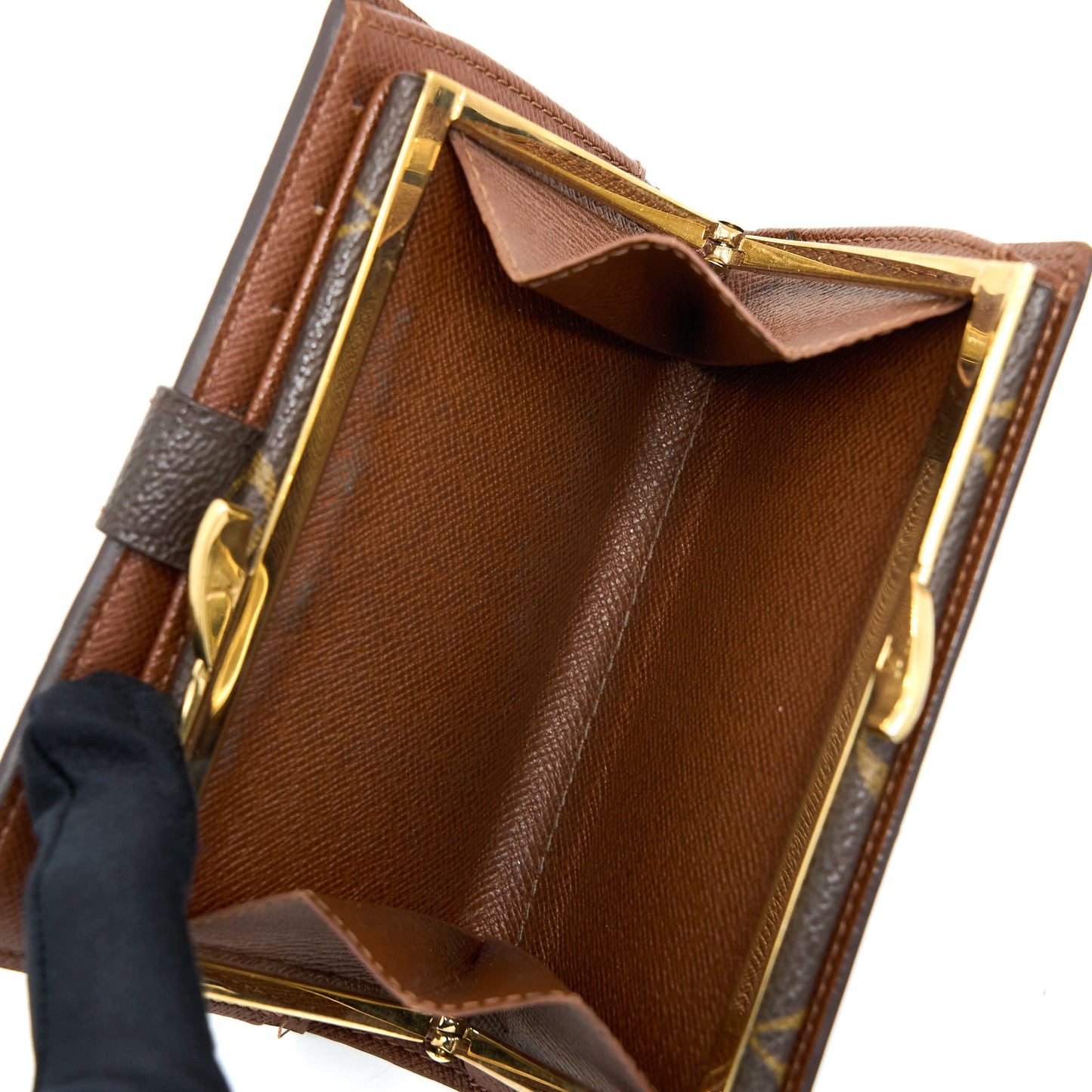 Louis Vuitton Monogram Porutomone Bievujenowa Bi-Fold Wallet GHW