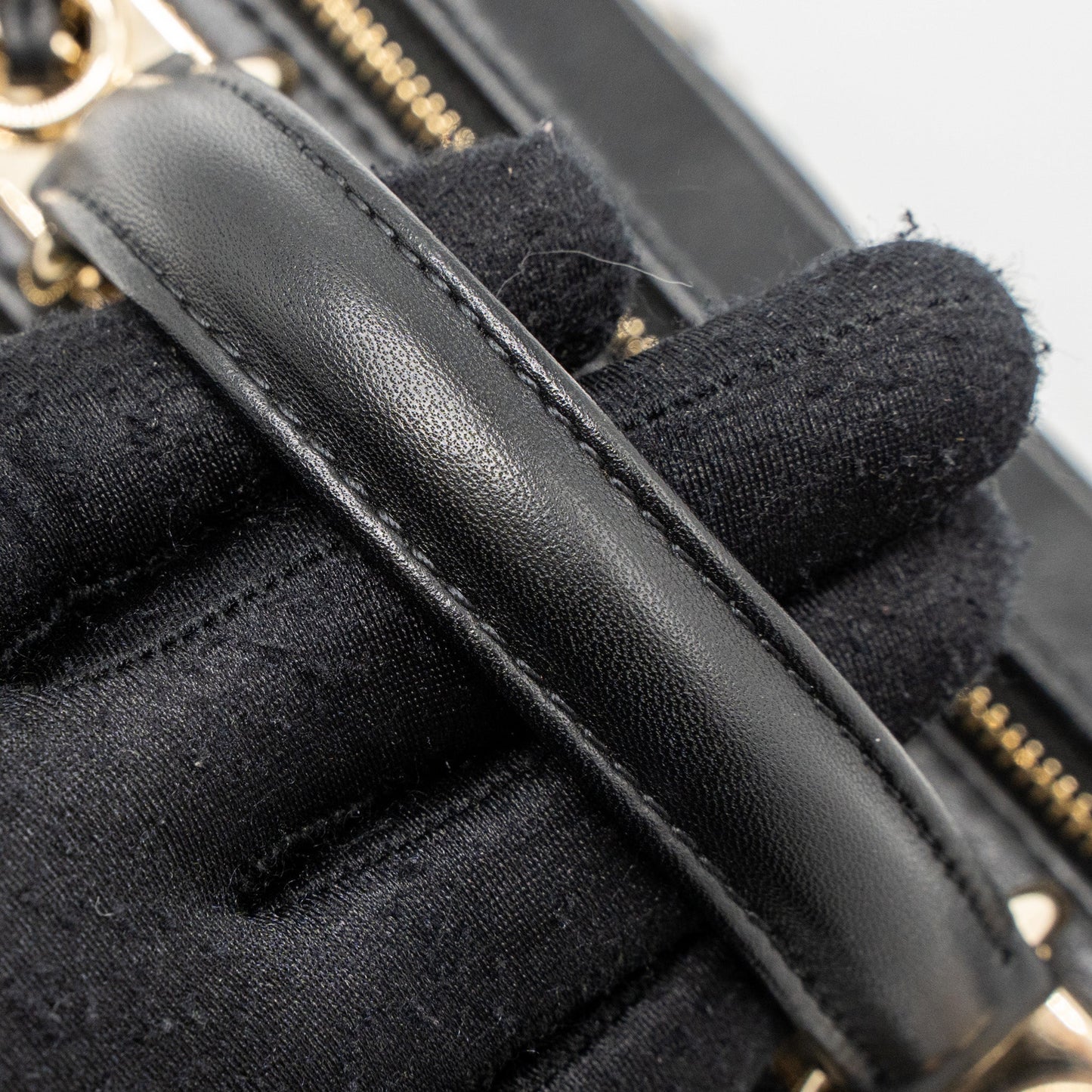 Chanel Trendy CC Top Handle Vanity Bag Lambskin Black GHW