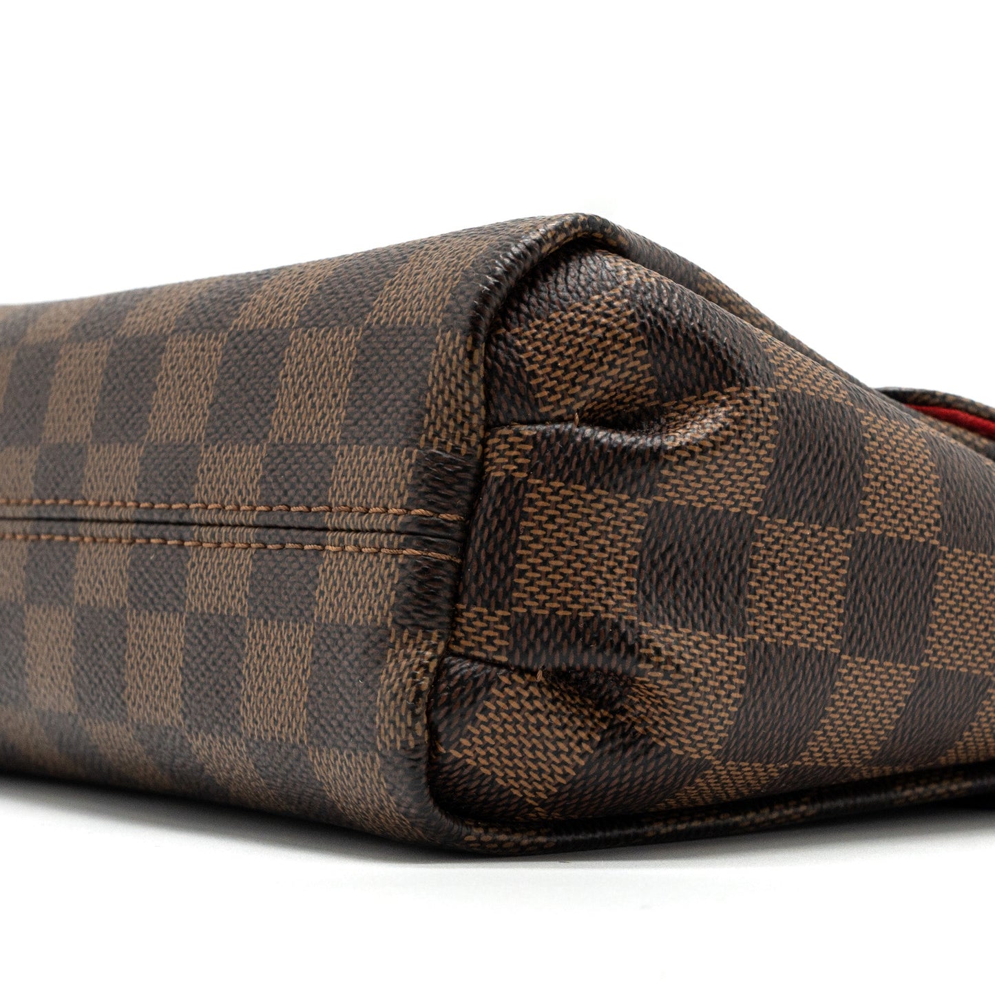 Louis Vuitton croisette bag damier ebene canvas GHW