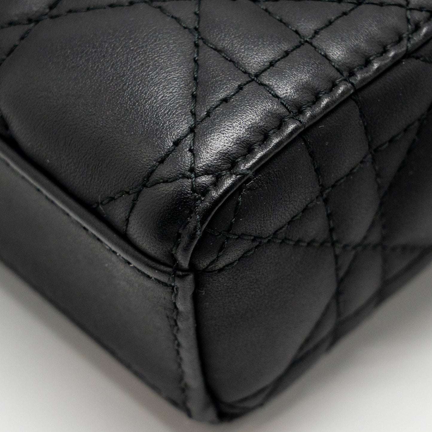 Dior Small Lady D-Joy Bag Black Ultramatte Calfskin So Black