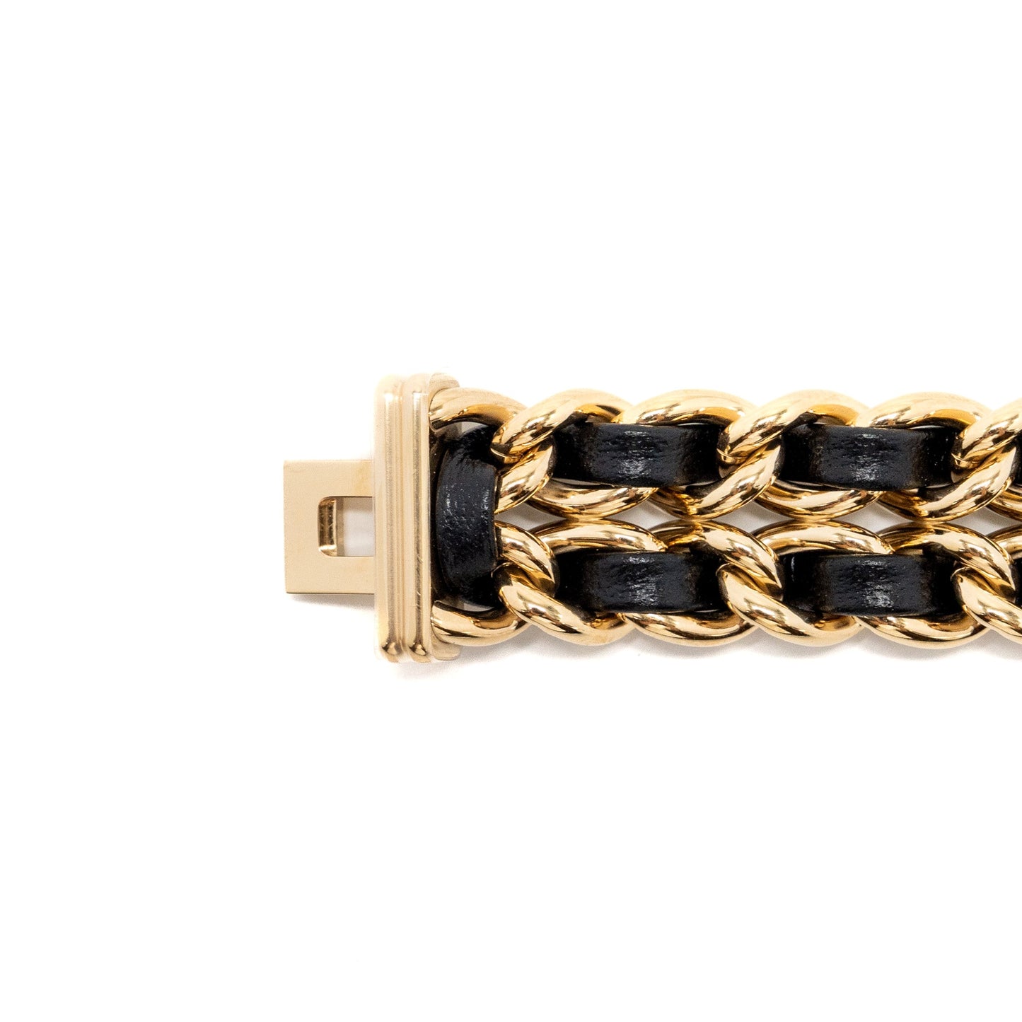 Chanel Size M Premiere Edition Originale watch Black Leather chain with black dial