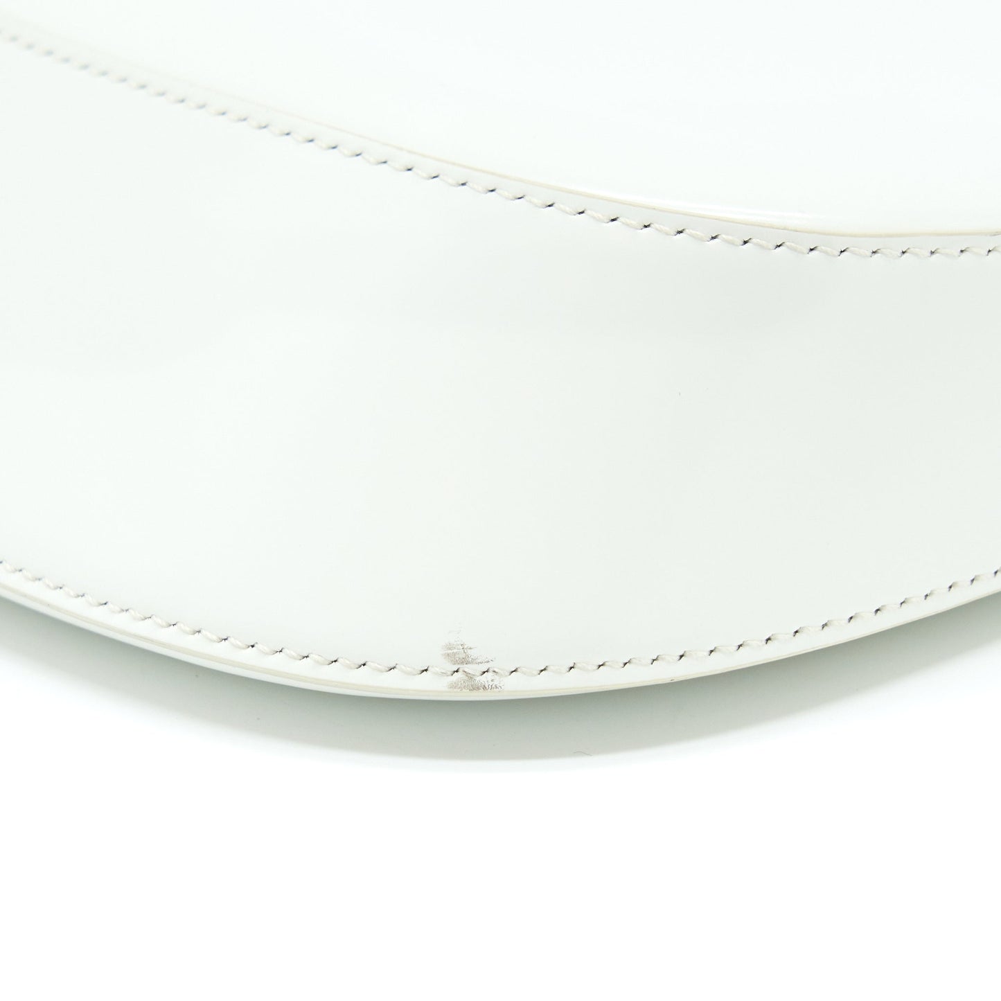 Prada Cleo Bag Calfskin White SHW
