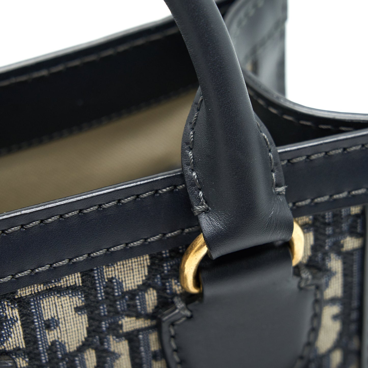 CHRISTIAN DIOR Mini Oblique Tote Bag
