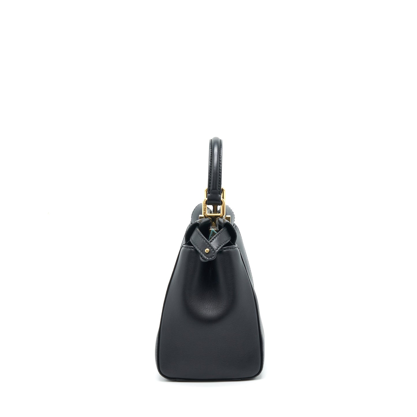 Fendi Mini Peekaboo Lambskin Black GHW