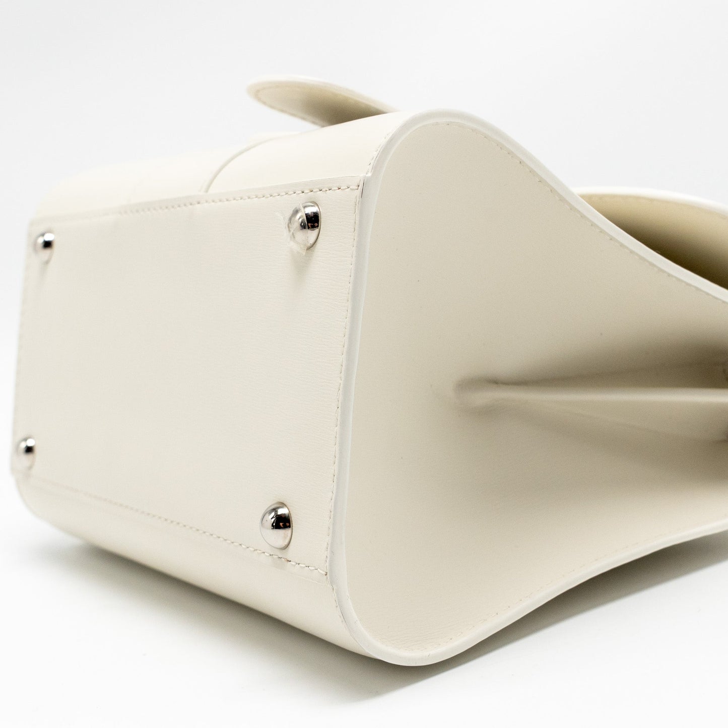 Delvaux Mini Brilliant Box Calfskin Ivory SHW