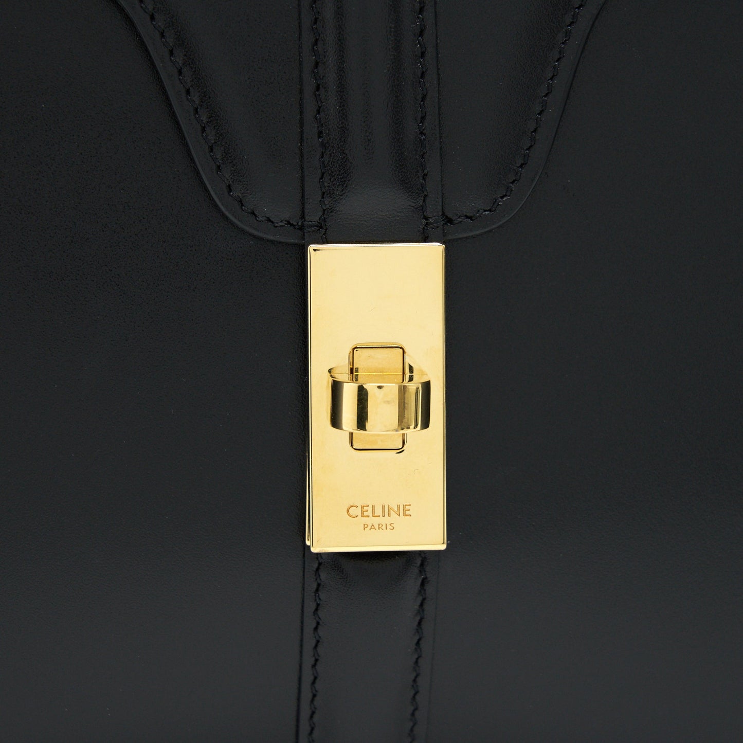 CELINE SMALL 16 BLACK BAG