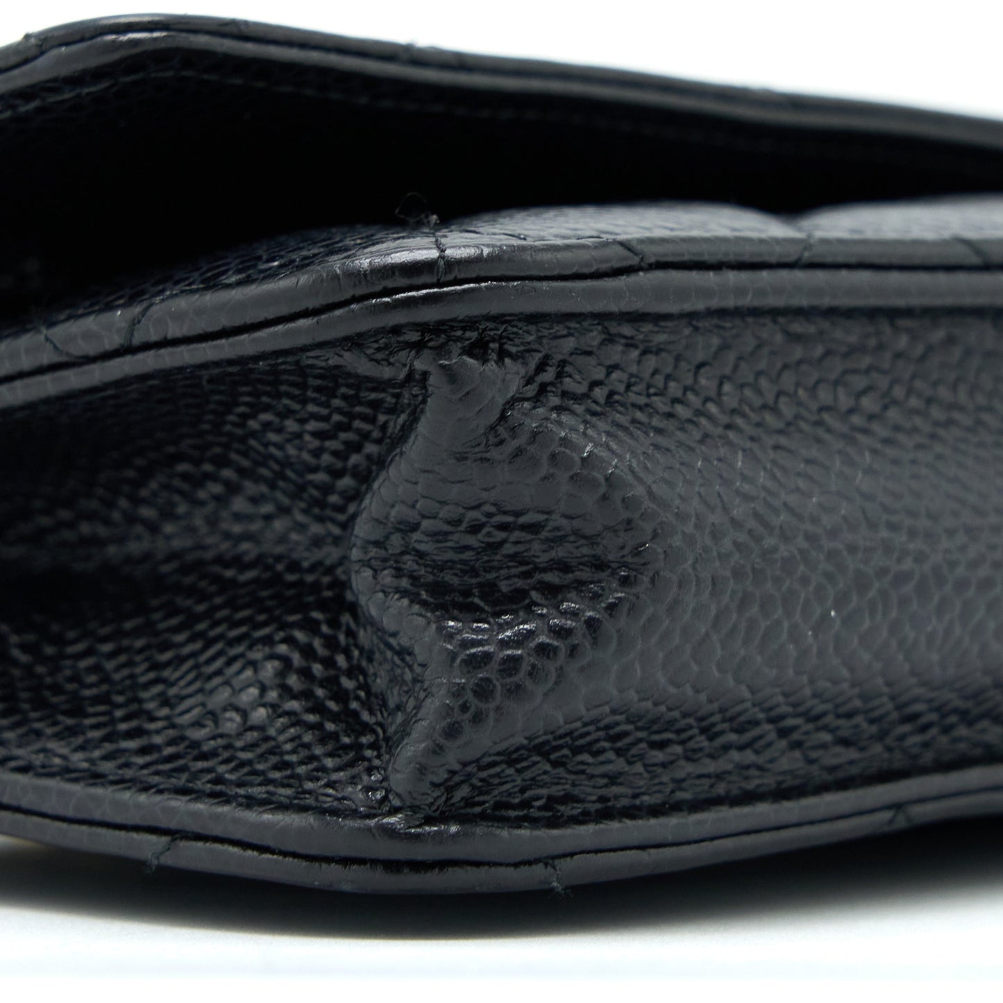 Chanel Classic Wallet On Chain Caviar Black GHW