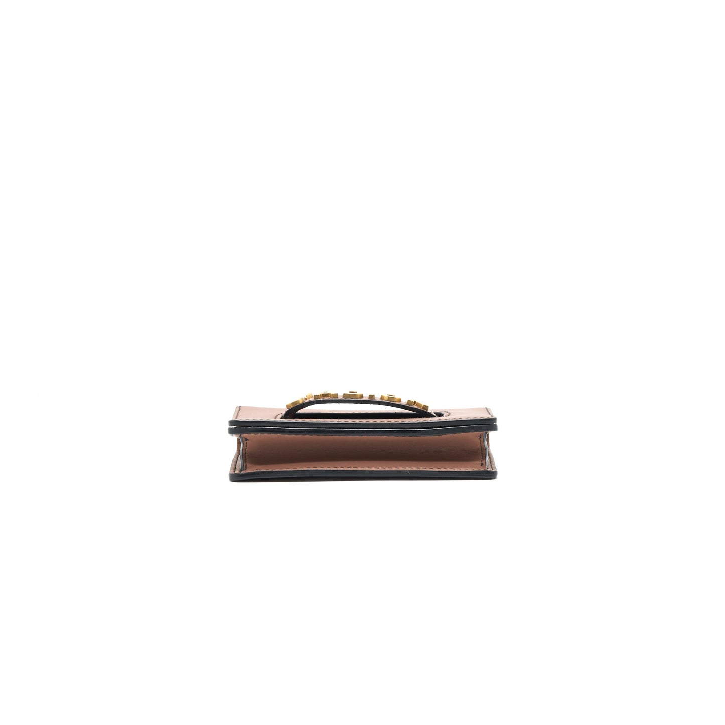 DIOR J'A DIOR MINI WALLET ON CHAIN PINK BEIGE GHW