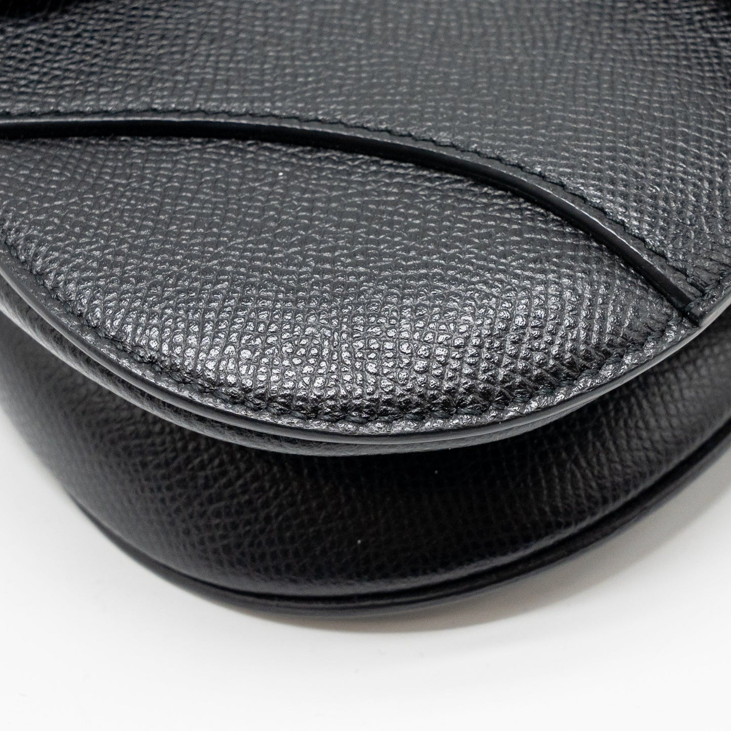 Dior Mini Saddle Bag Calfskin Black GHW