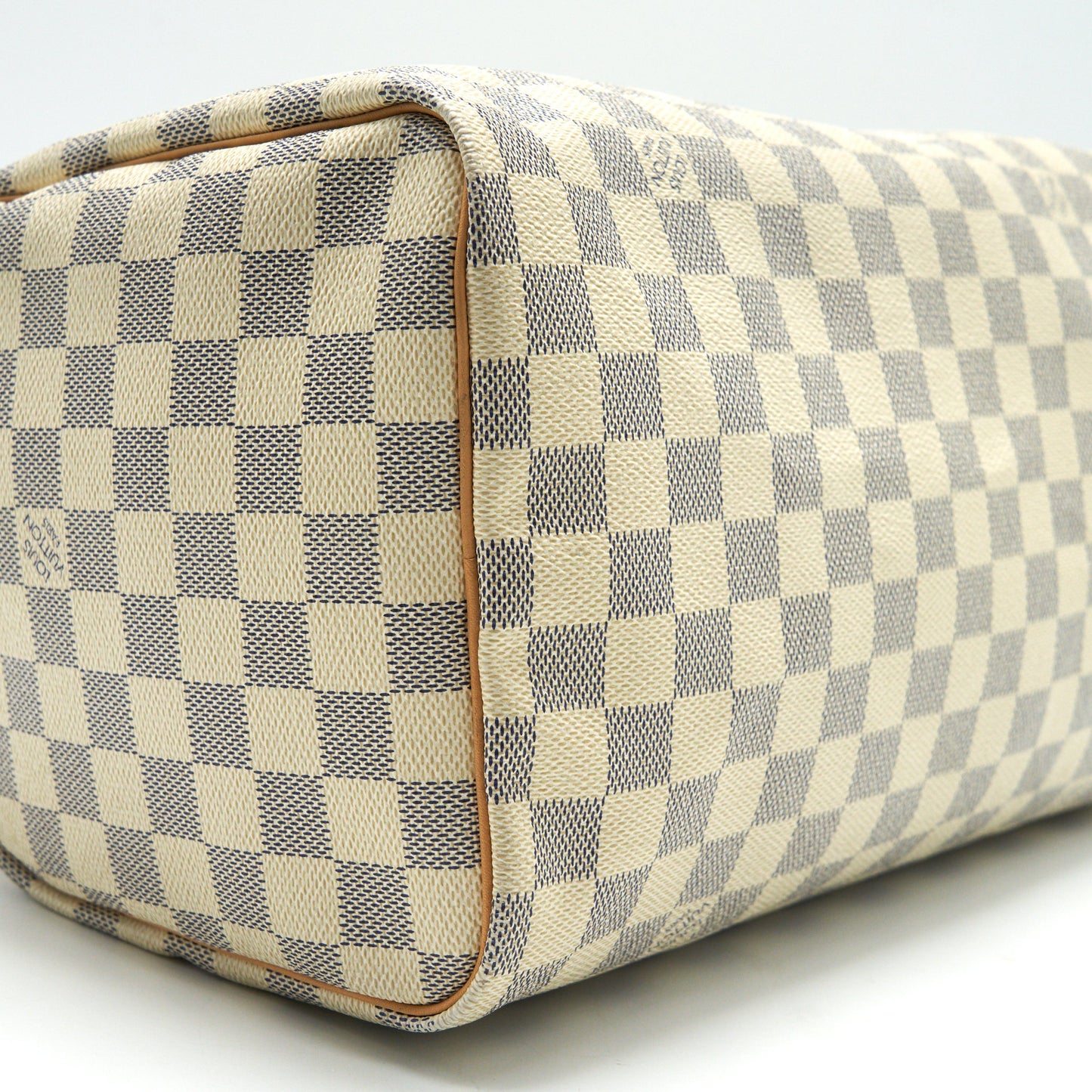 LOUIS VUITTON SPEEDY 30 DAMIER AZUR CANVAS HANDBAG