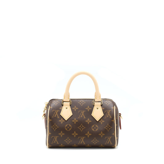 Louis Vuitton Speedy Bandouliere 20 Monogram Canvas GHW
