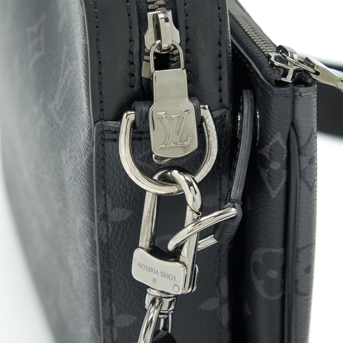 Louis Vuitton Trio Messenger Monogram Eclipse Canvas SHW