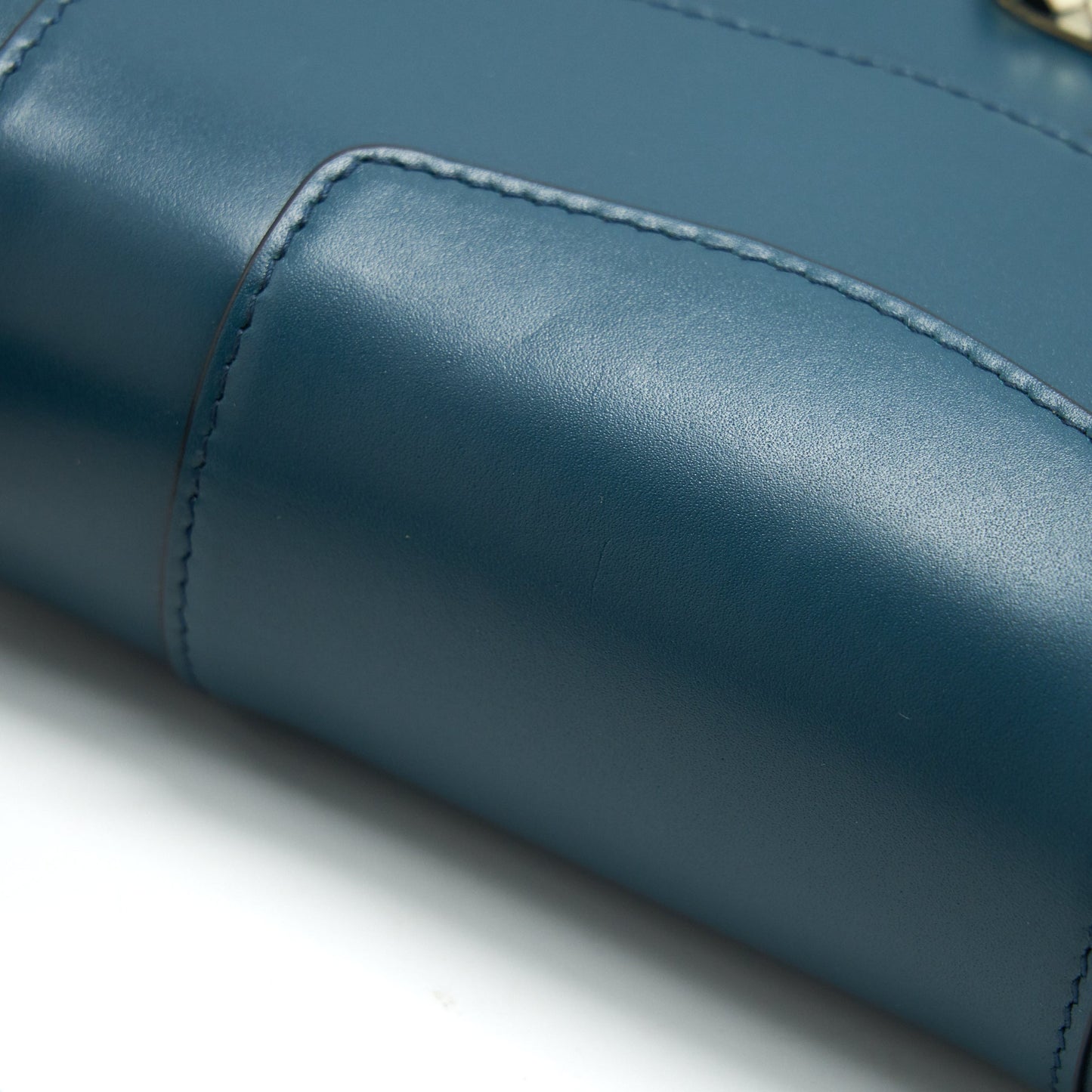 BVLGARI SERPENTI FOREVER TOP HANDLE BAG DARK GREEN