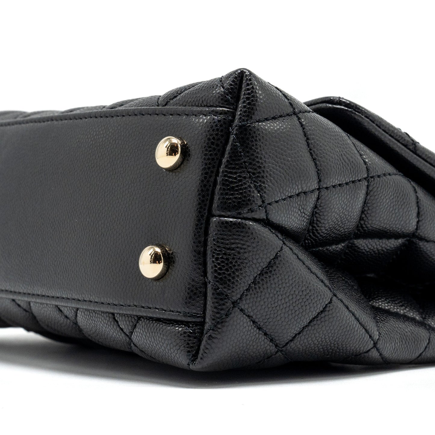 Chanel Small Coco Handle Caviar black LGHW