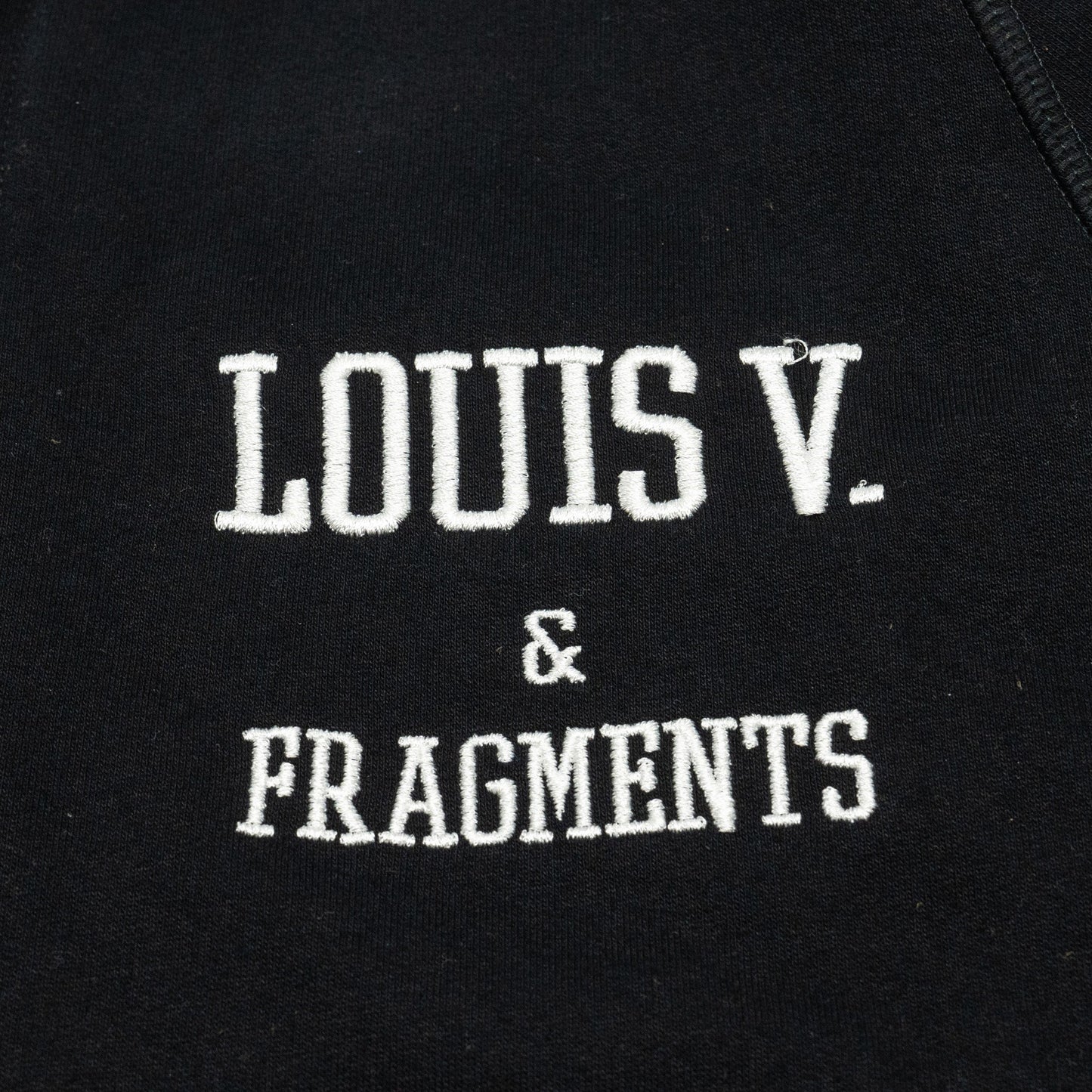 LOUIS VUITTON X FRAGMENTS Size M Men’s Track Jacket Cotton Black
