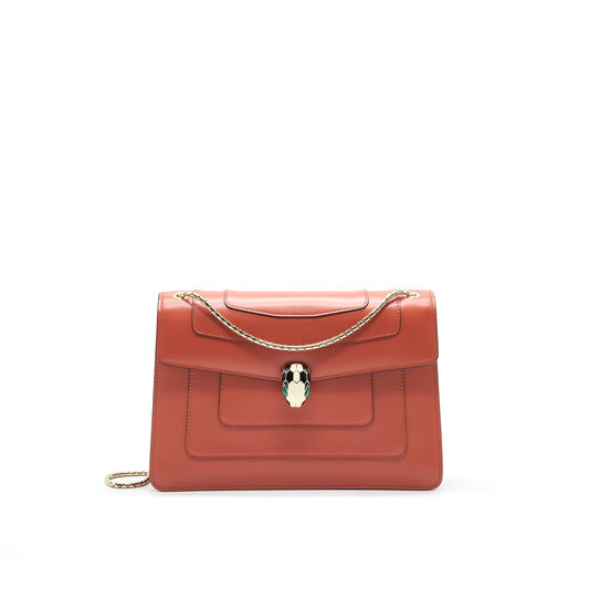 Bvlgari serpenti Shoulder Bag Canyon Amber