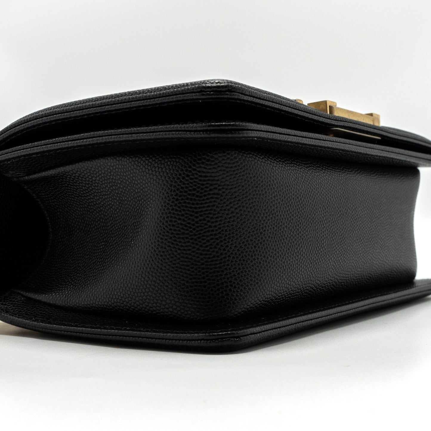 Chanel Small Boy Bag Caviar Black GHW