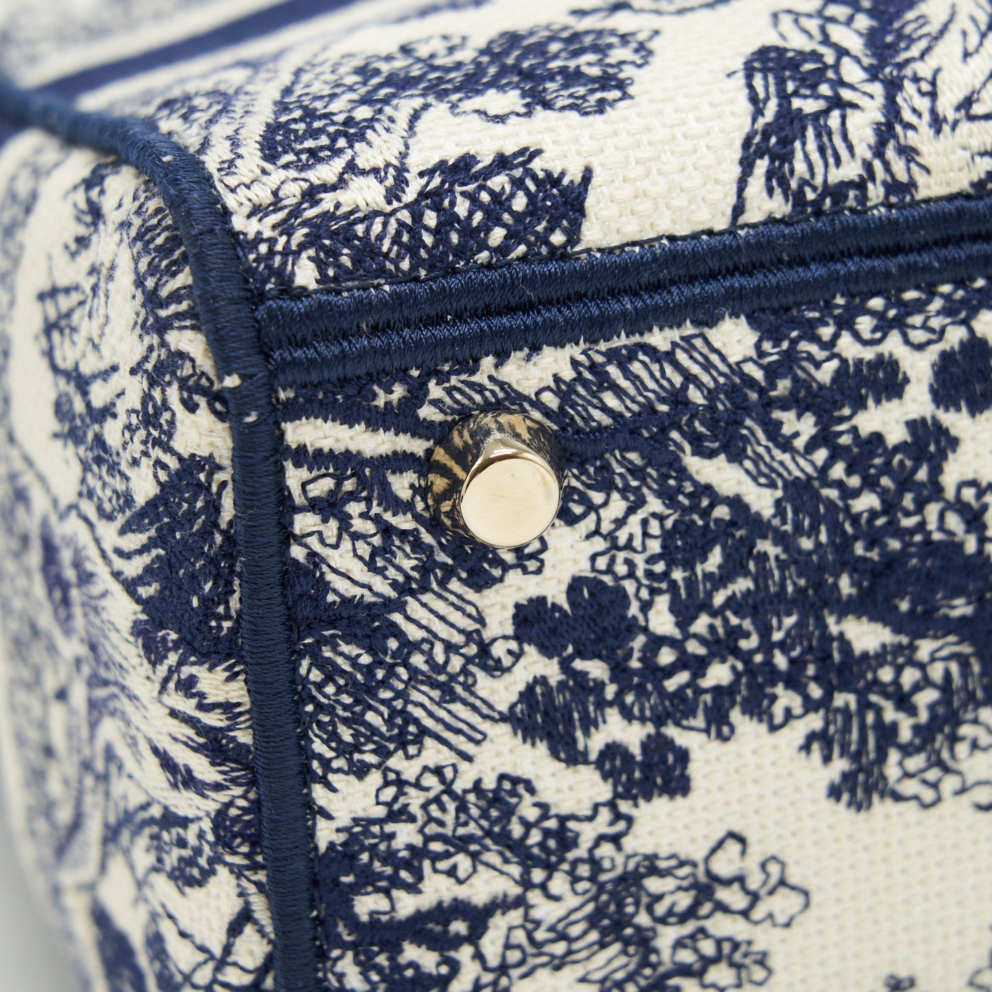 Dior medium lady dior D-lite Bag navy GHW