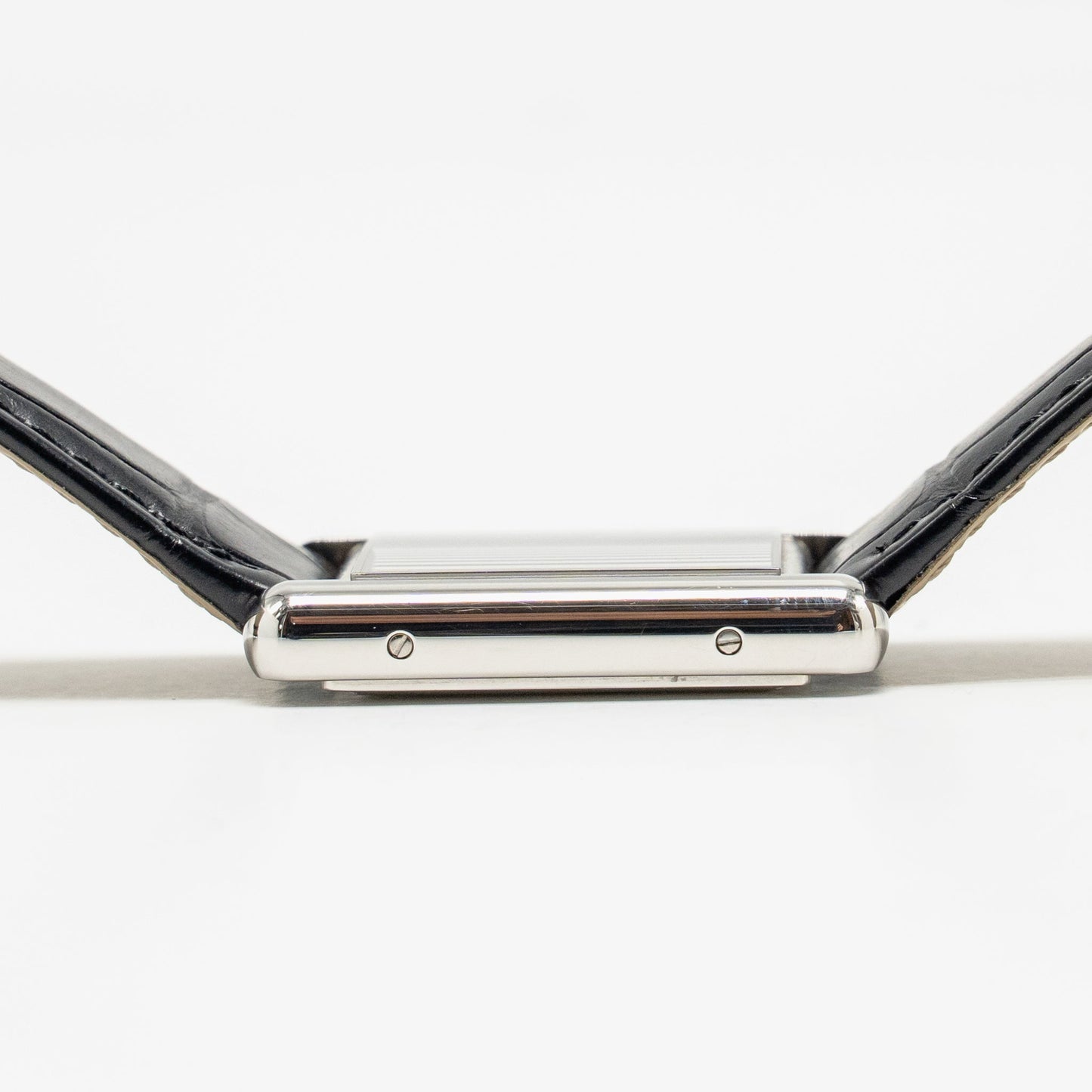 Cartier Tank Must Watch, Large Model Black Dial Ref: WSTA0108