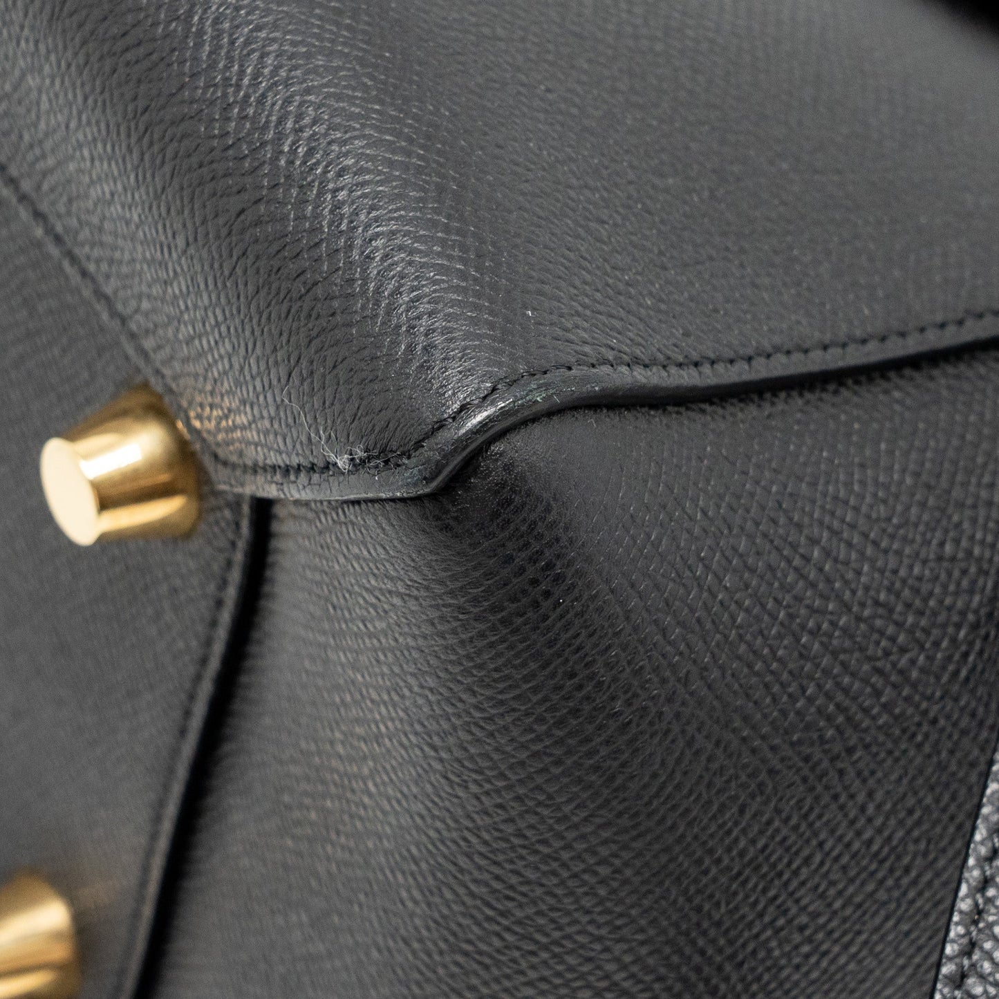 Celine Mini Belt Bag Calfskin Black GHW