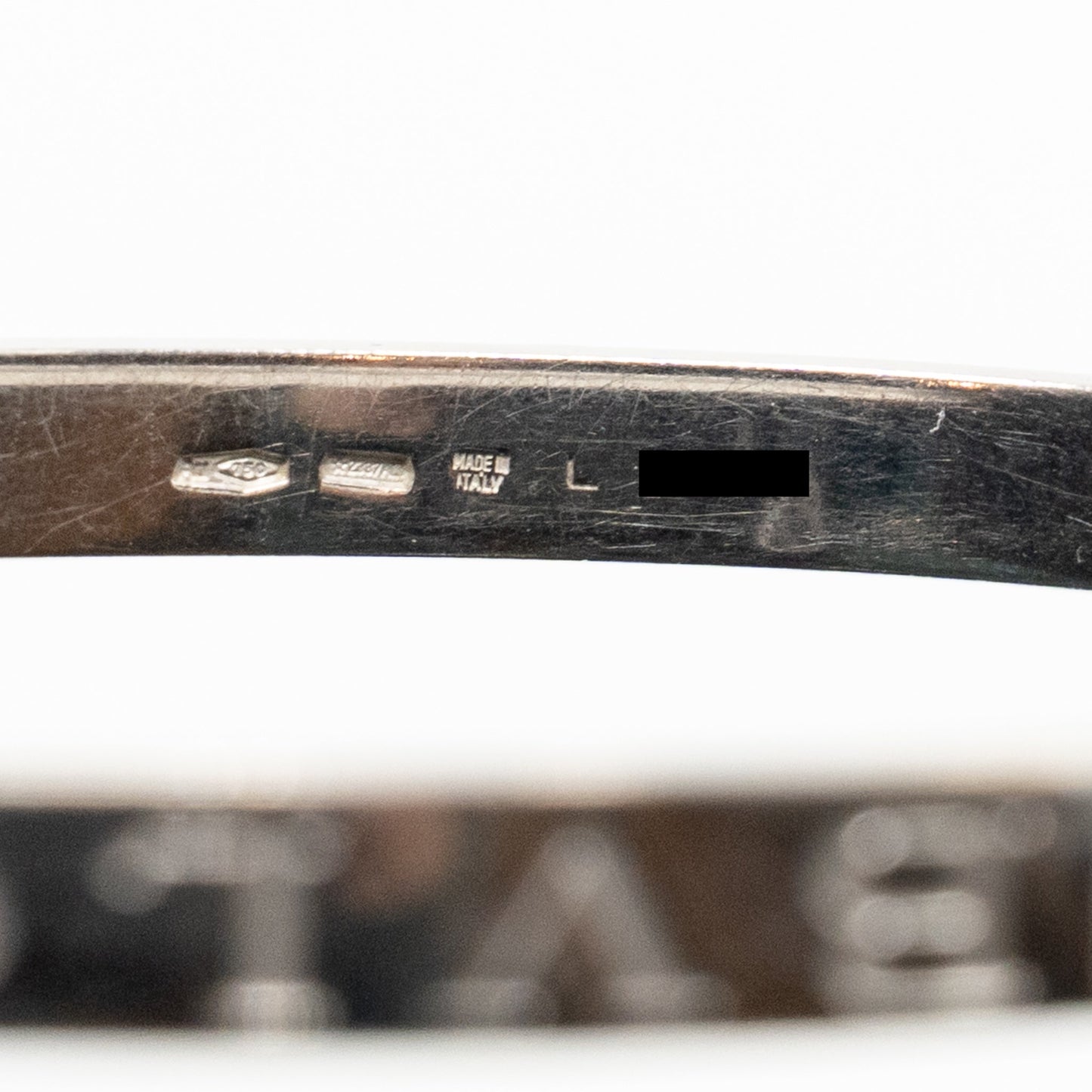 Bvlgari size L Bracelet bvlgari bvlgari essential white gold with diamonds