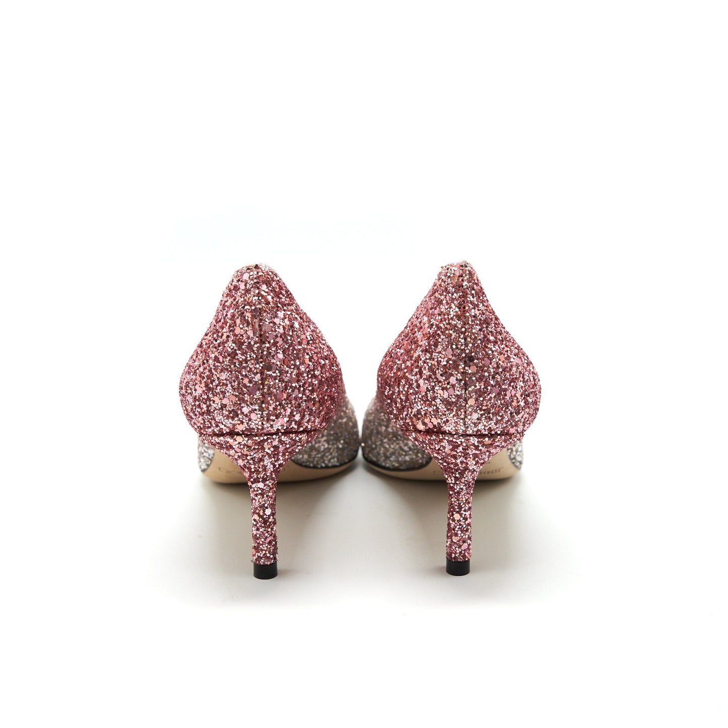 Jimmy Choo Romy 60 Platinum/ Flamingo Size34