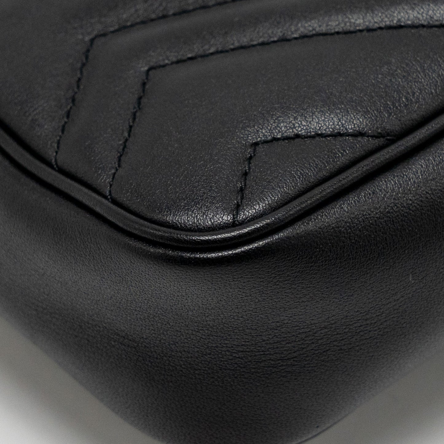 Gucci Mini GG Marmont Calfskin Black GHW