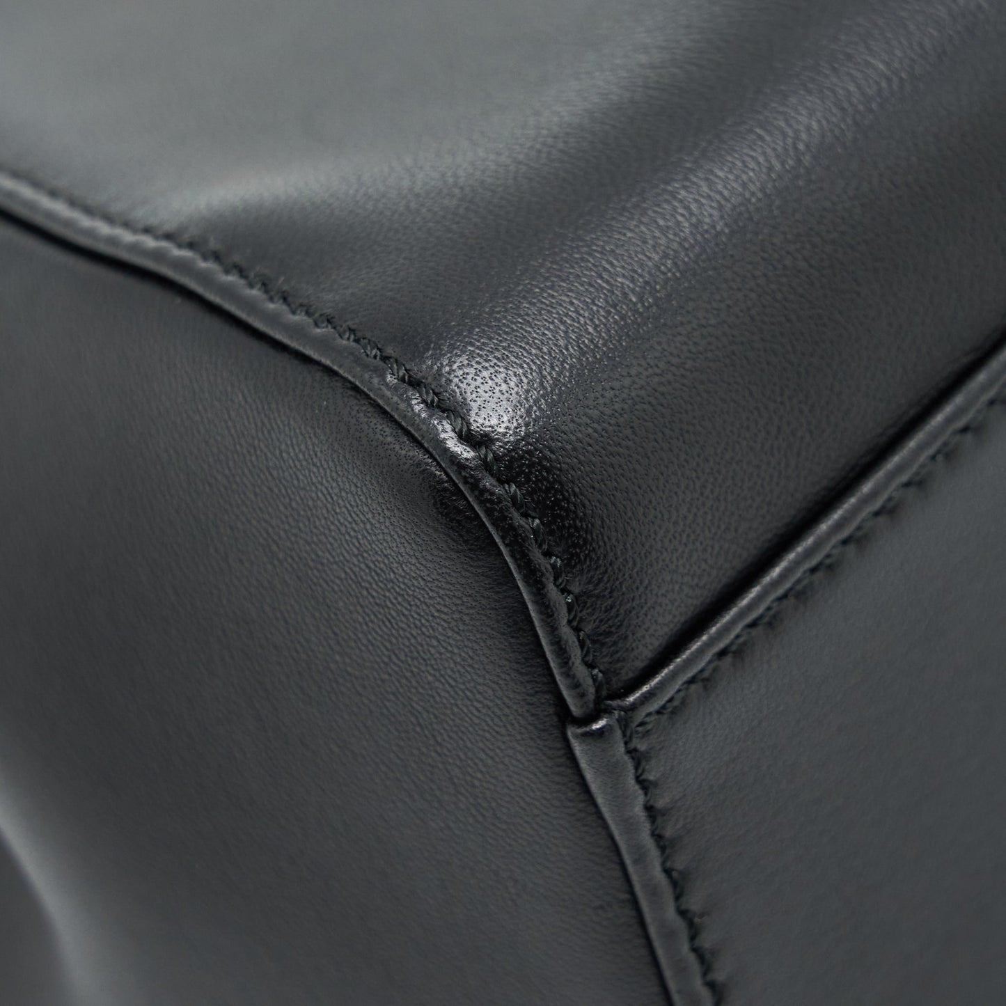 Fendi Mini Peekaboo Lambskin Black GHW