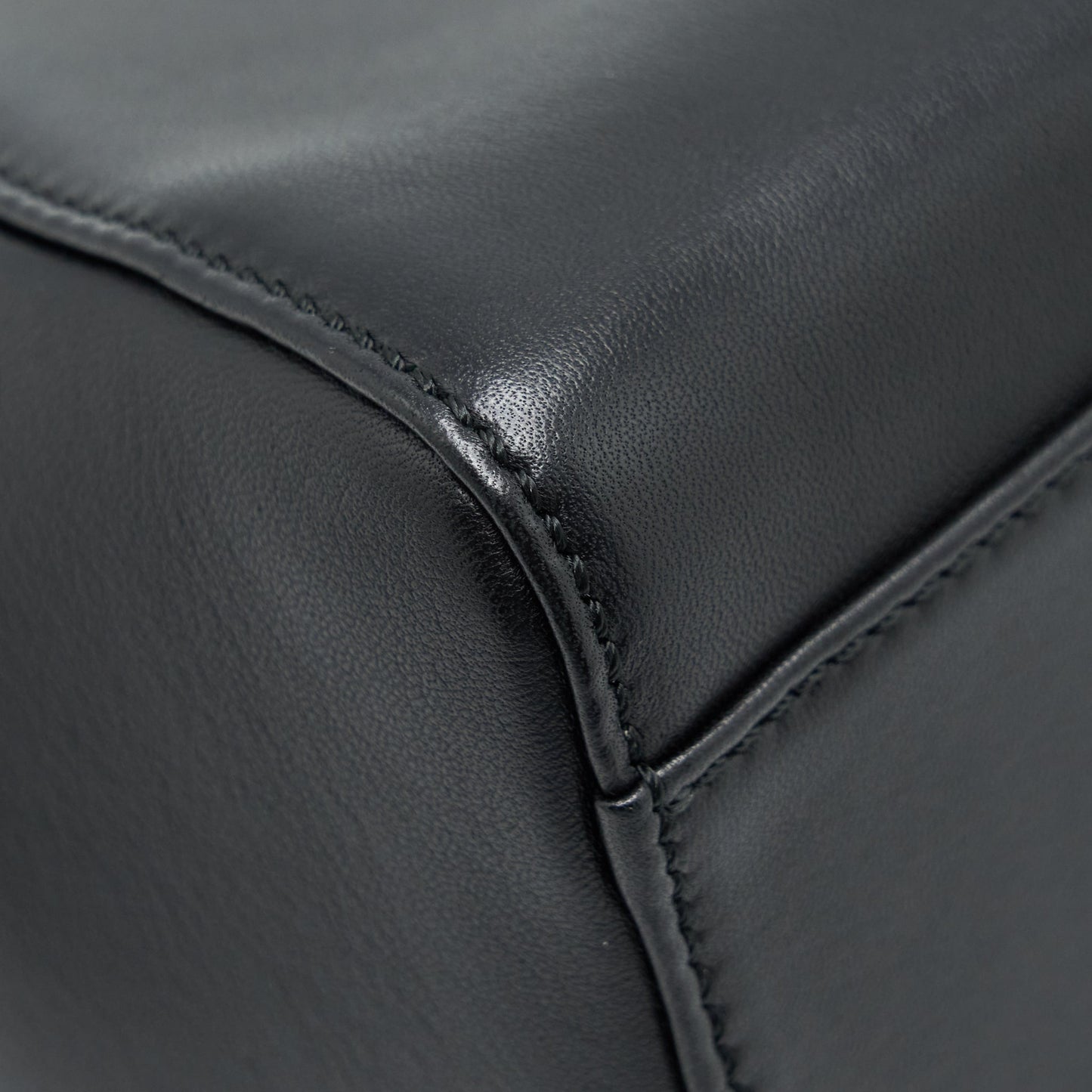 Fendi Mini Peekaboo Lambskin Black GHW