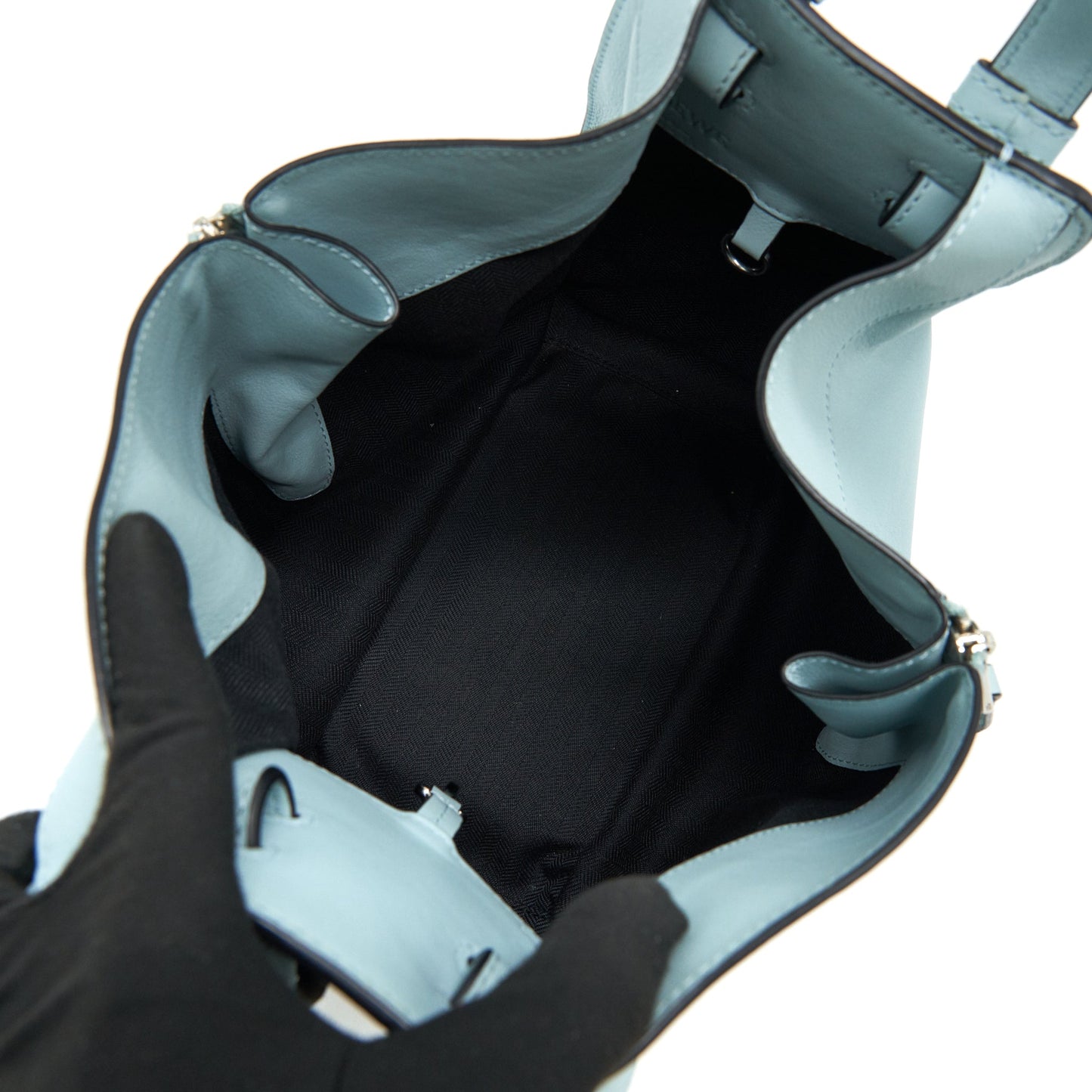 LOEWE Hammock Small Shoulder Bag Aqua