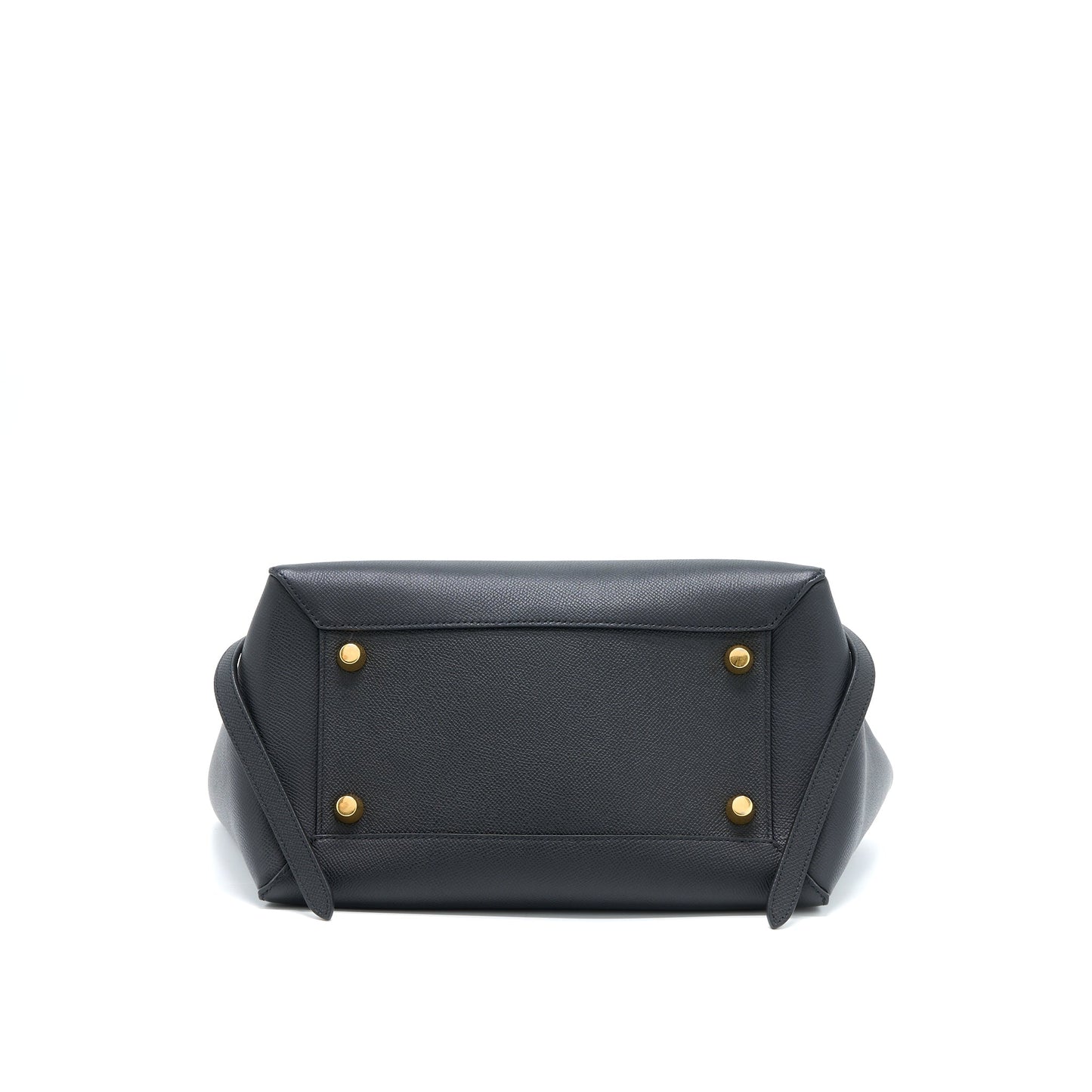 Celine Mini Belt Grained Calfskin Black GHW