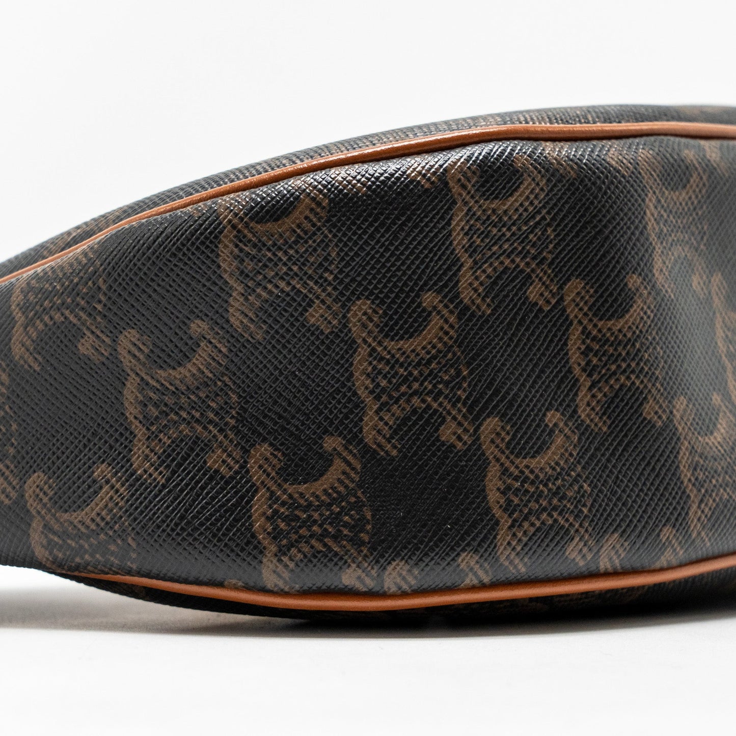 Celine Ava Bag Triomphe Canvas/Calfskin Tan GHW