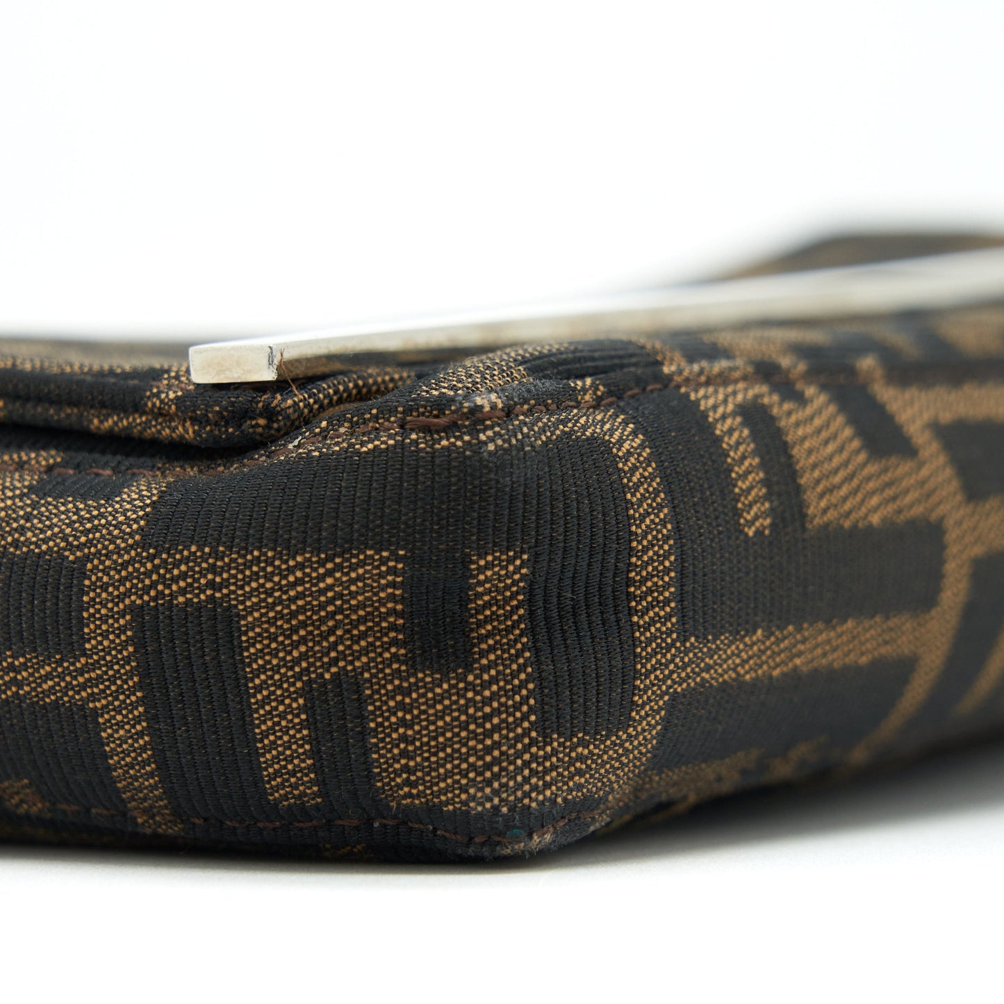 Fendi Vintage FF Logo Shoulder Bag