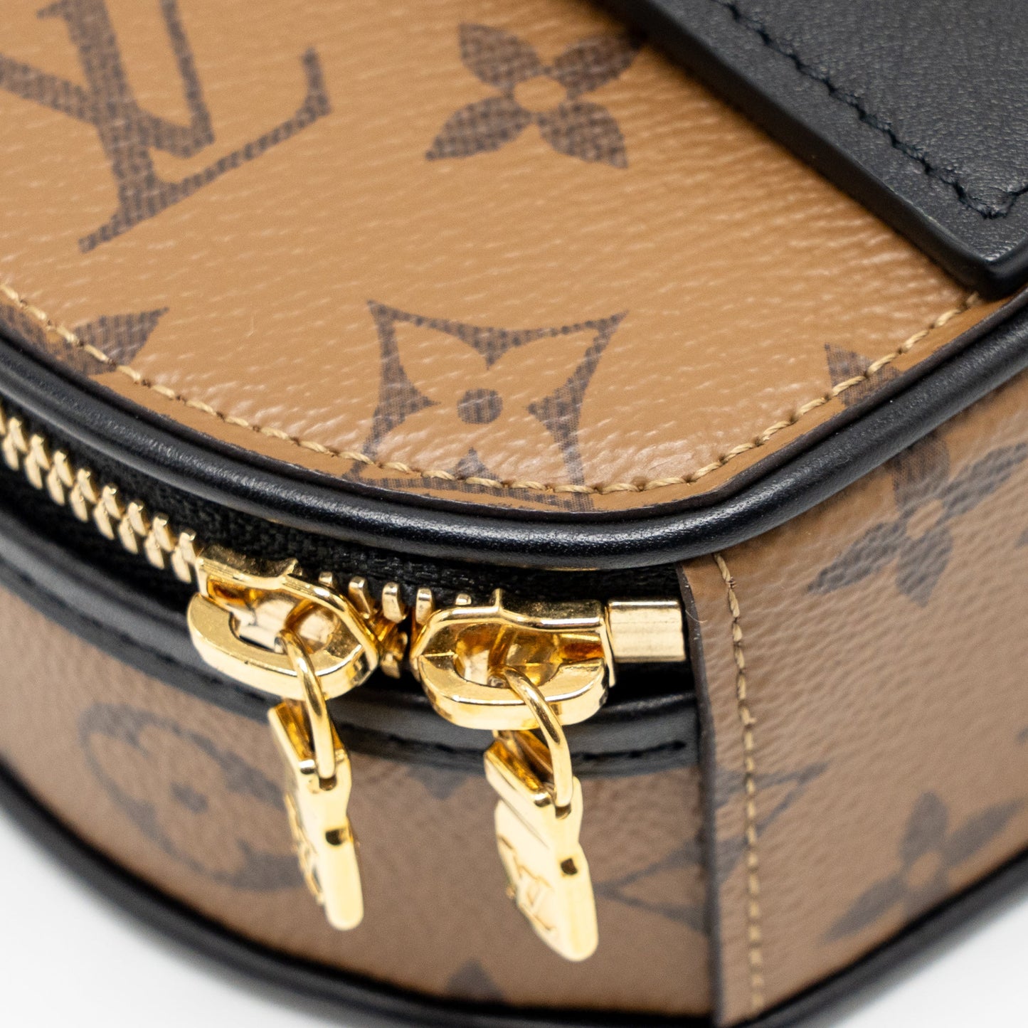 Louis Vuitton Mini Boite Chapeau Monogram Reverse Canvas GHW