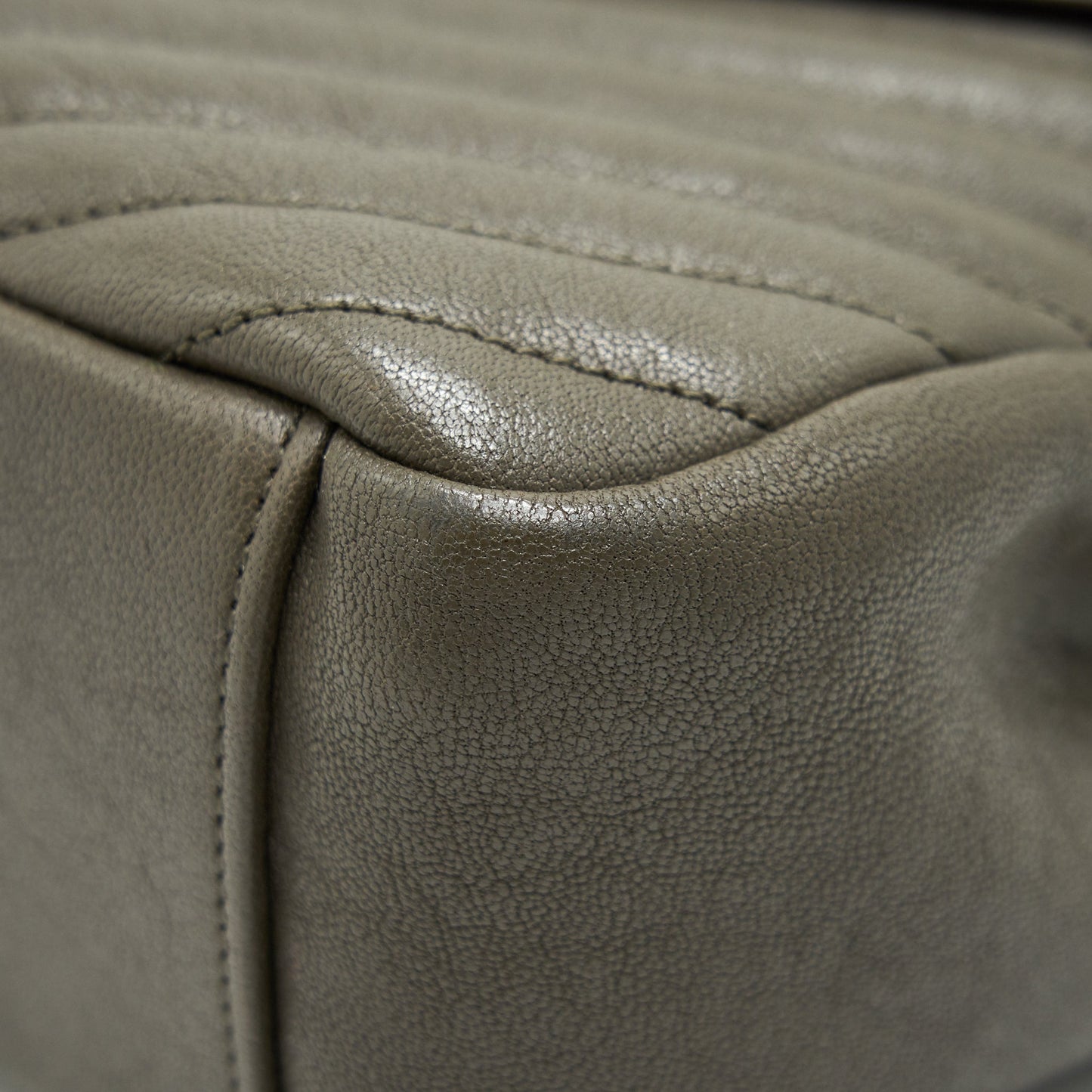 YSL COLLEGE LARGE SIZE OLIVE GREY COLOUR IN SHW